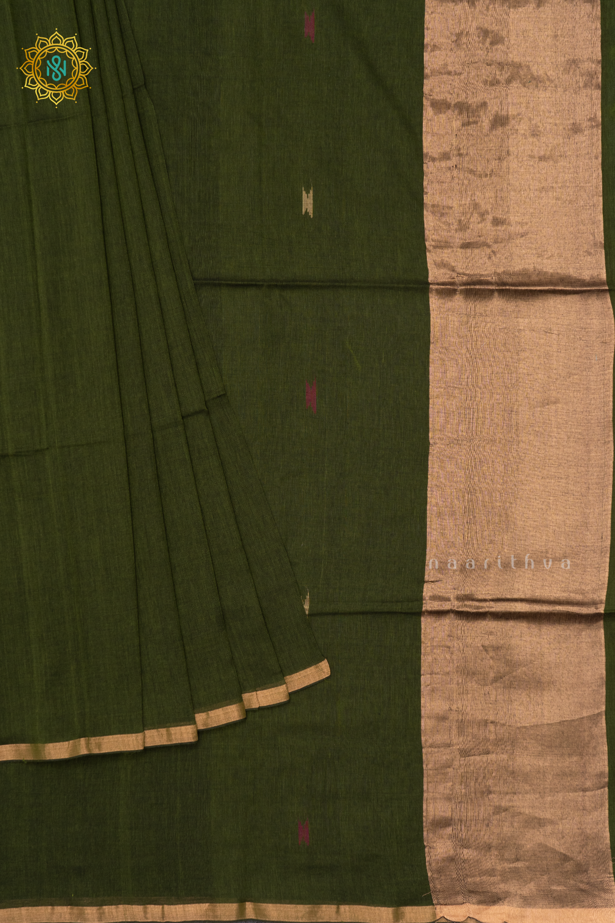 OLIVE GREEN - MUL COTTON