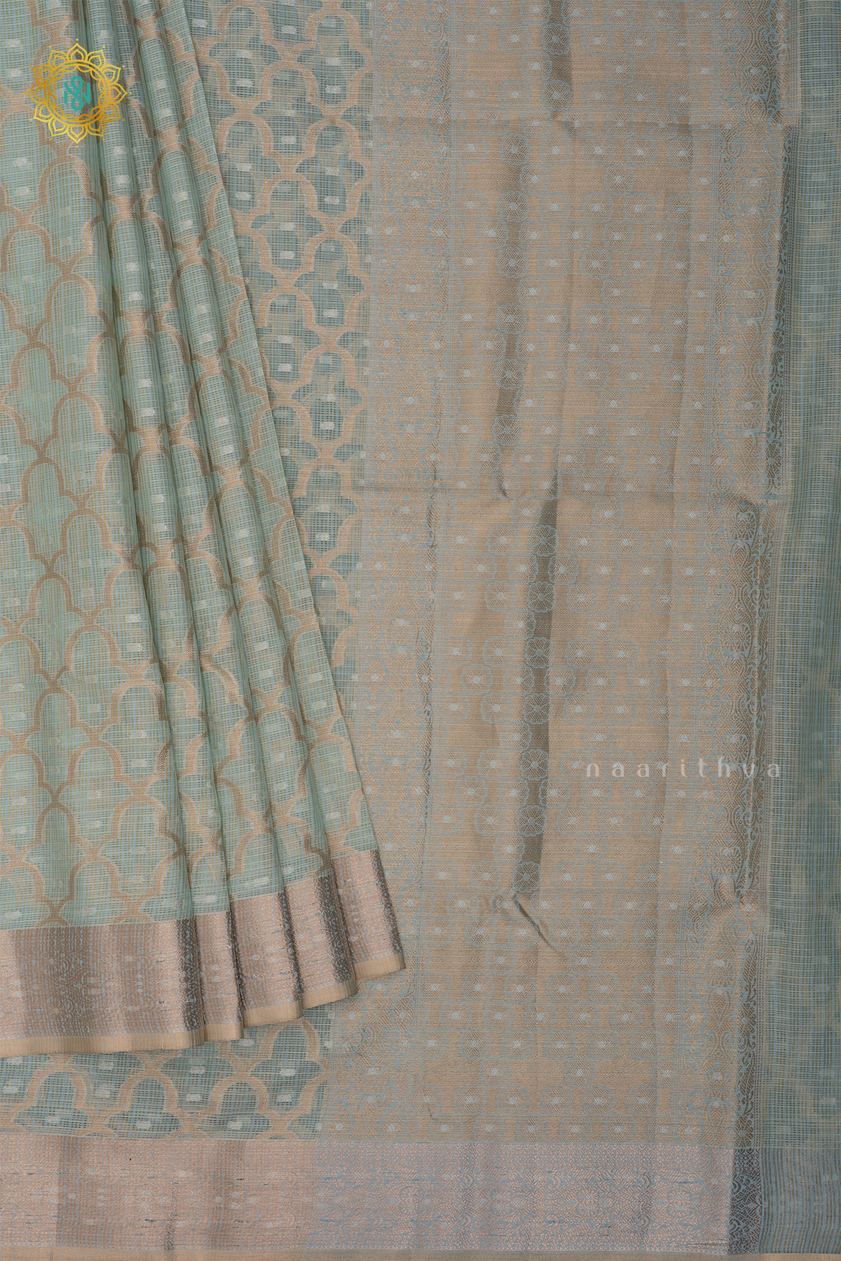 AQUA BLUE - KOTA COTTON