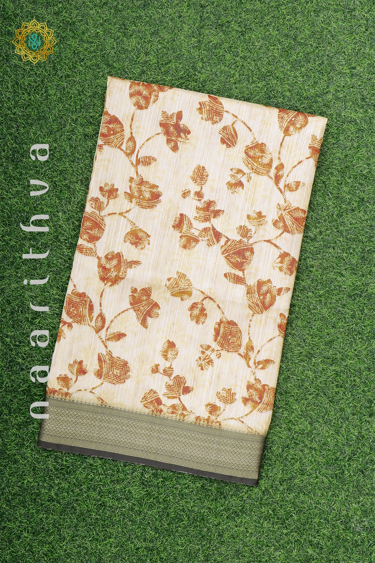 WHITE WITH ELEPHANT GREY - KOTHA TUSSAR