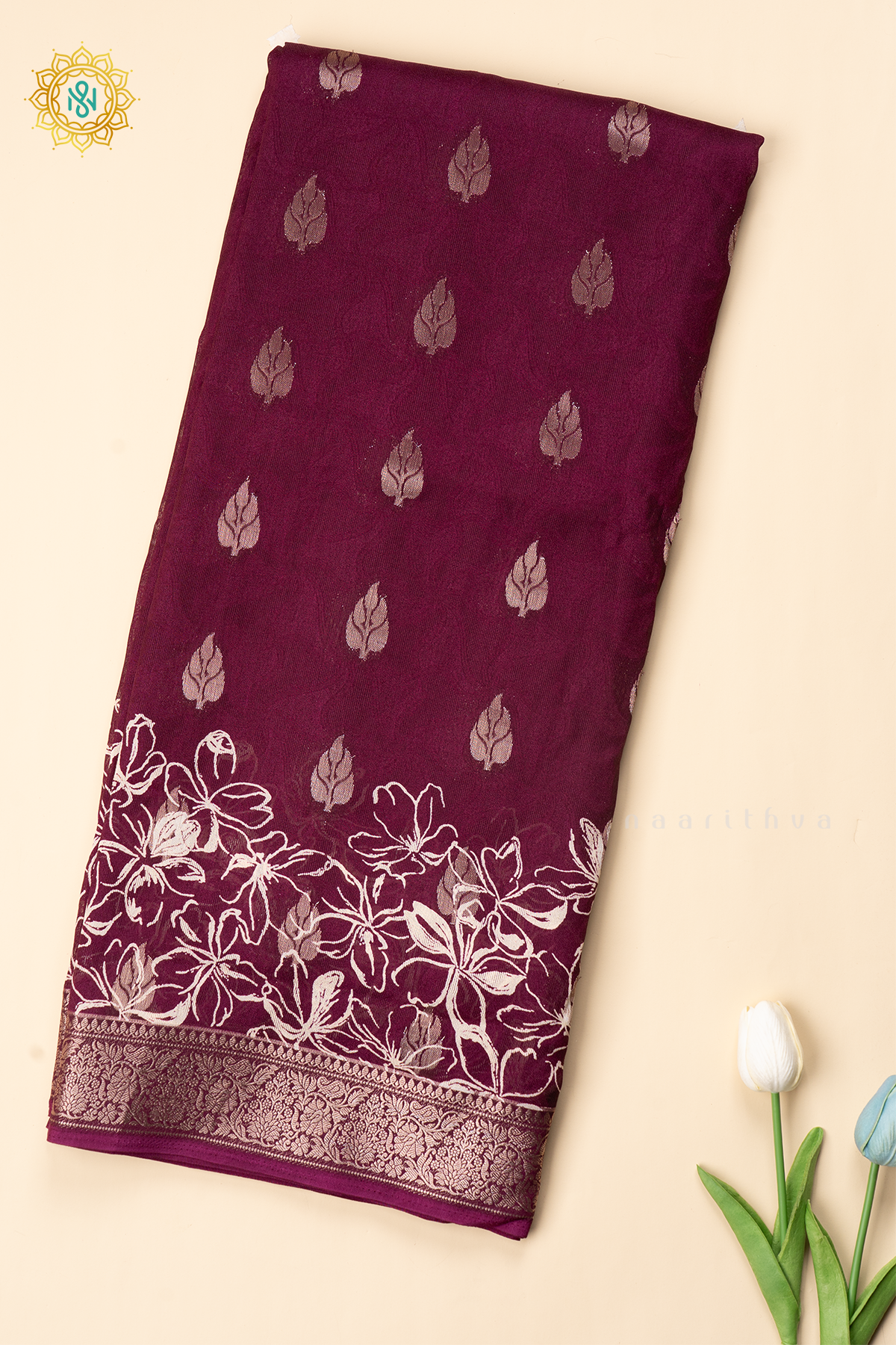 WINE - SEMI GEORGETTE