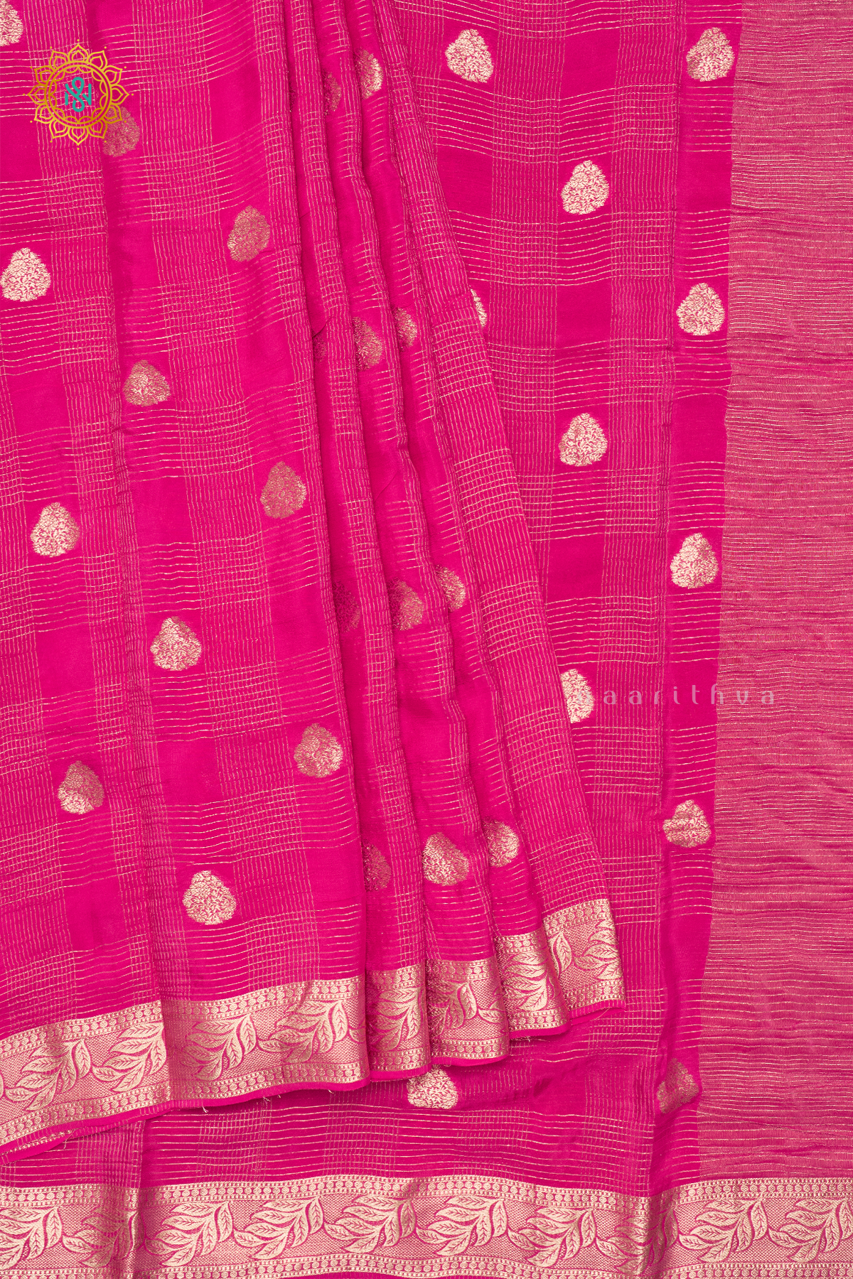 PINK WITH YELLOW - DOLA SILK