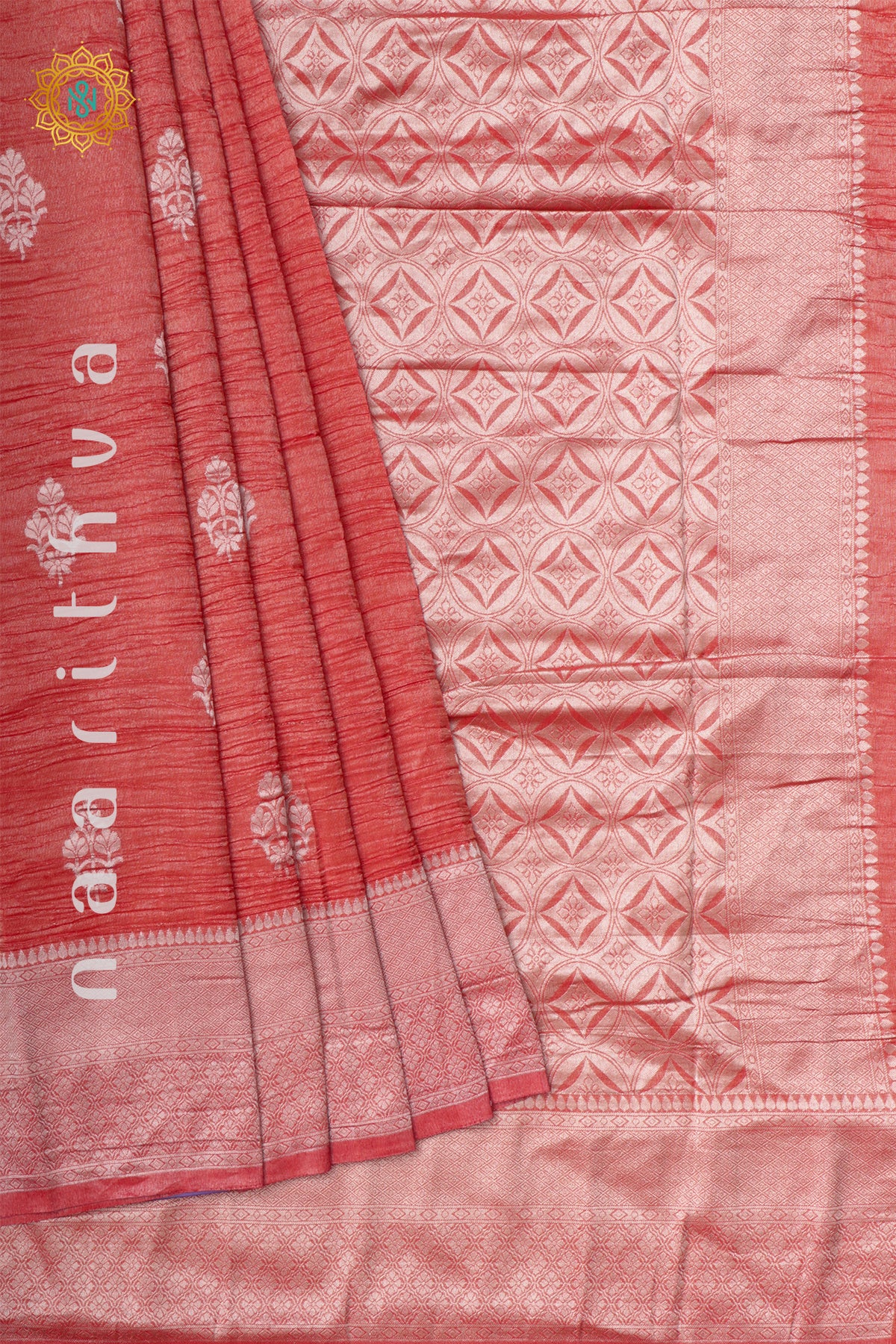 RED - CRUSH TISSUE