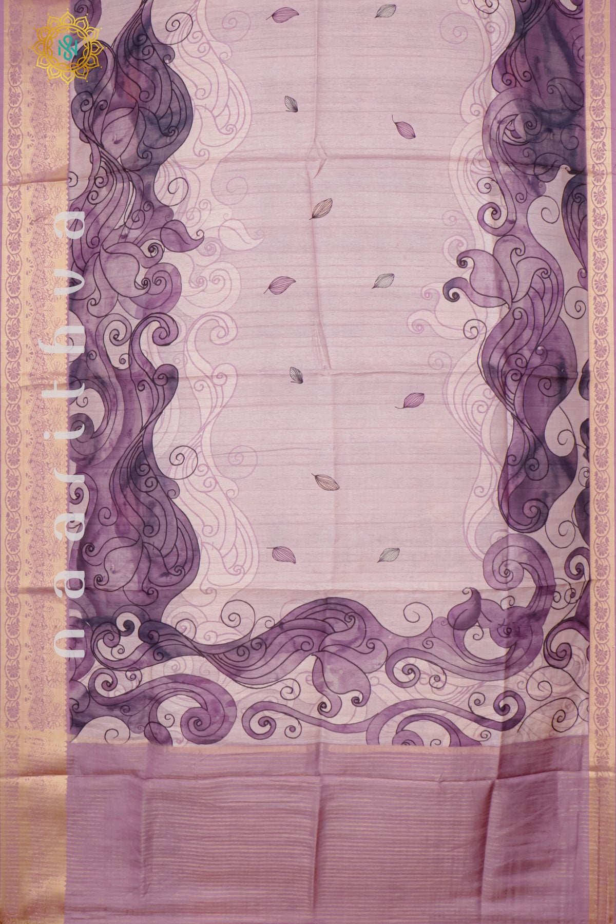 LAVENDER - SEMI KOTHA CREPE