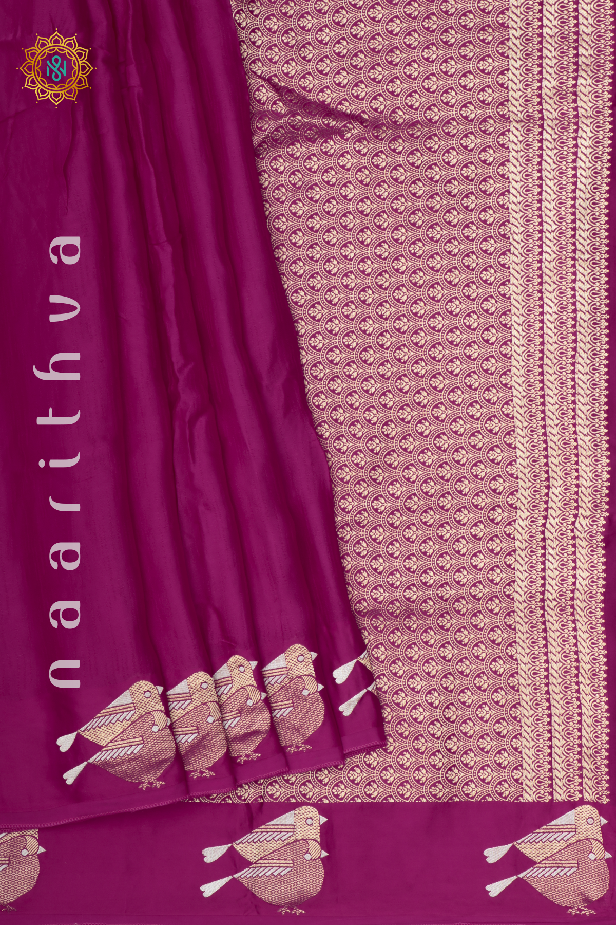 PINK - SATIN BANARAS