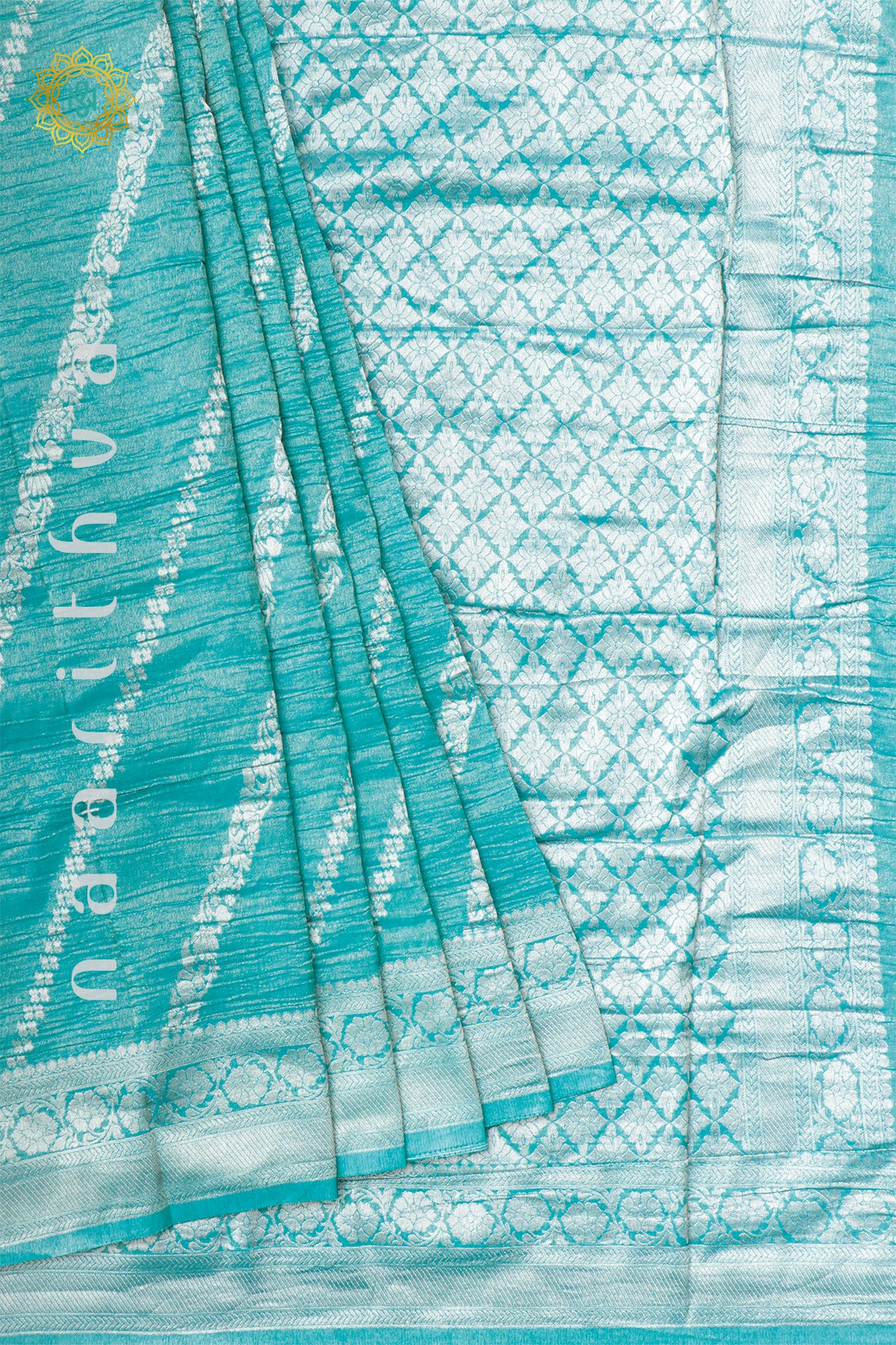 CYAN BLUE - CRUSH TISSUE