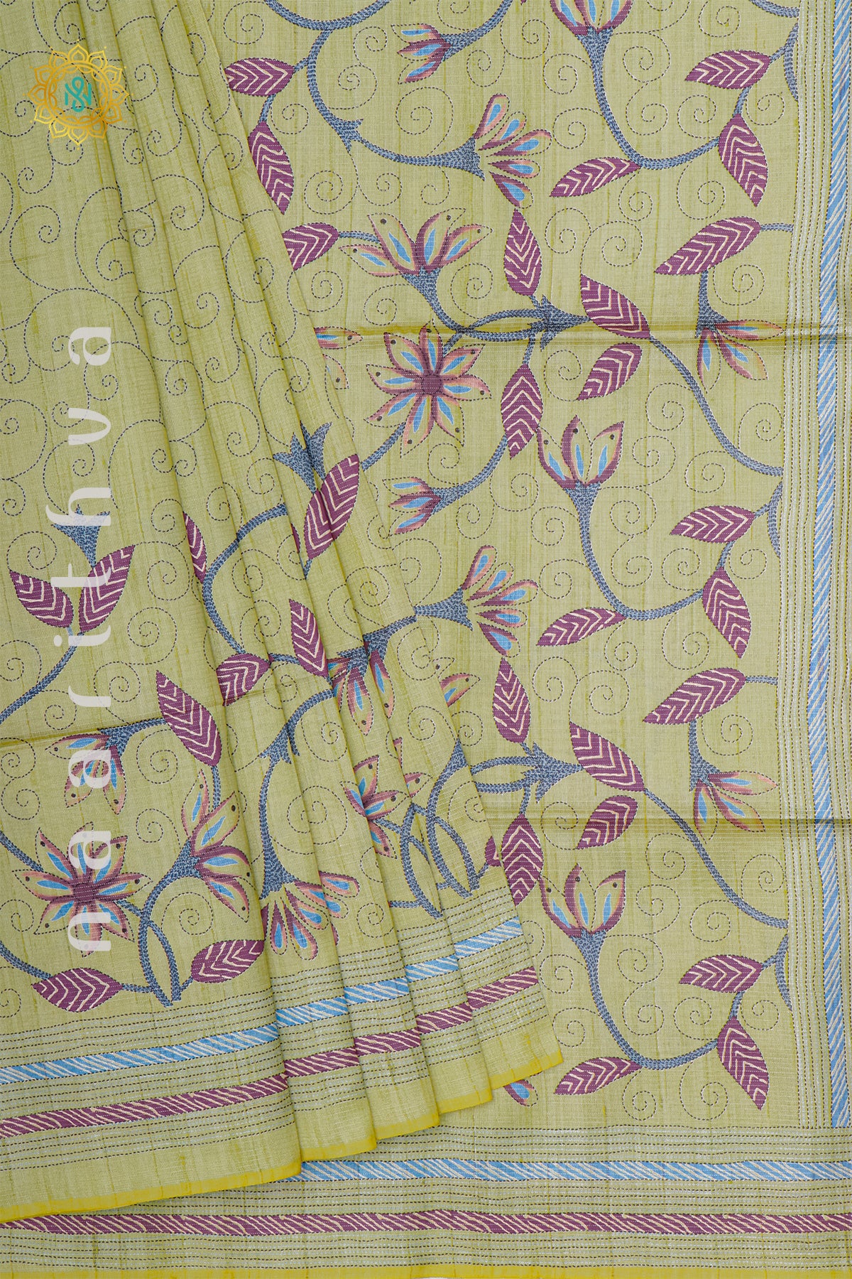 LIGHT YELLOW - SEMI TUSSAR