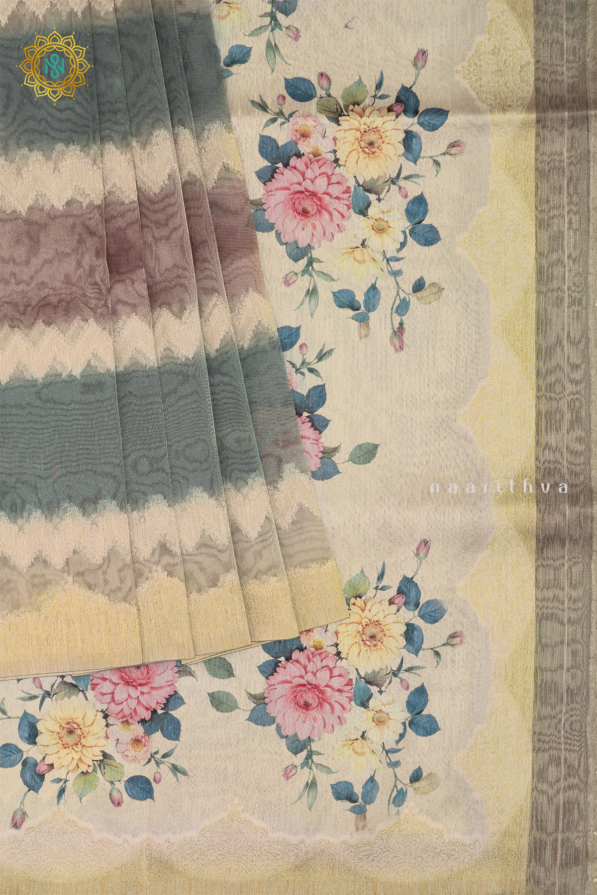 MULTI COLOUR - TISSUE ORGANZA
