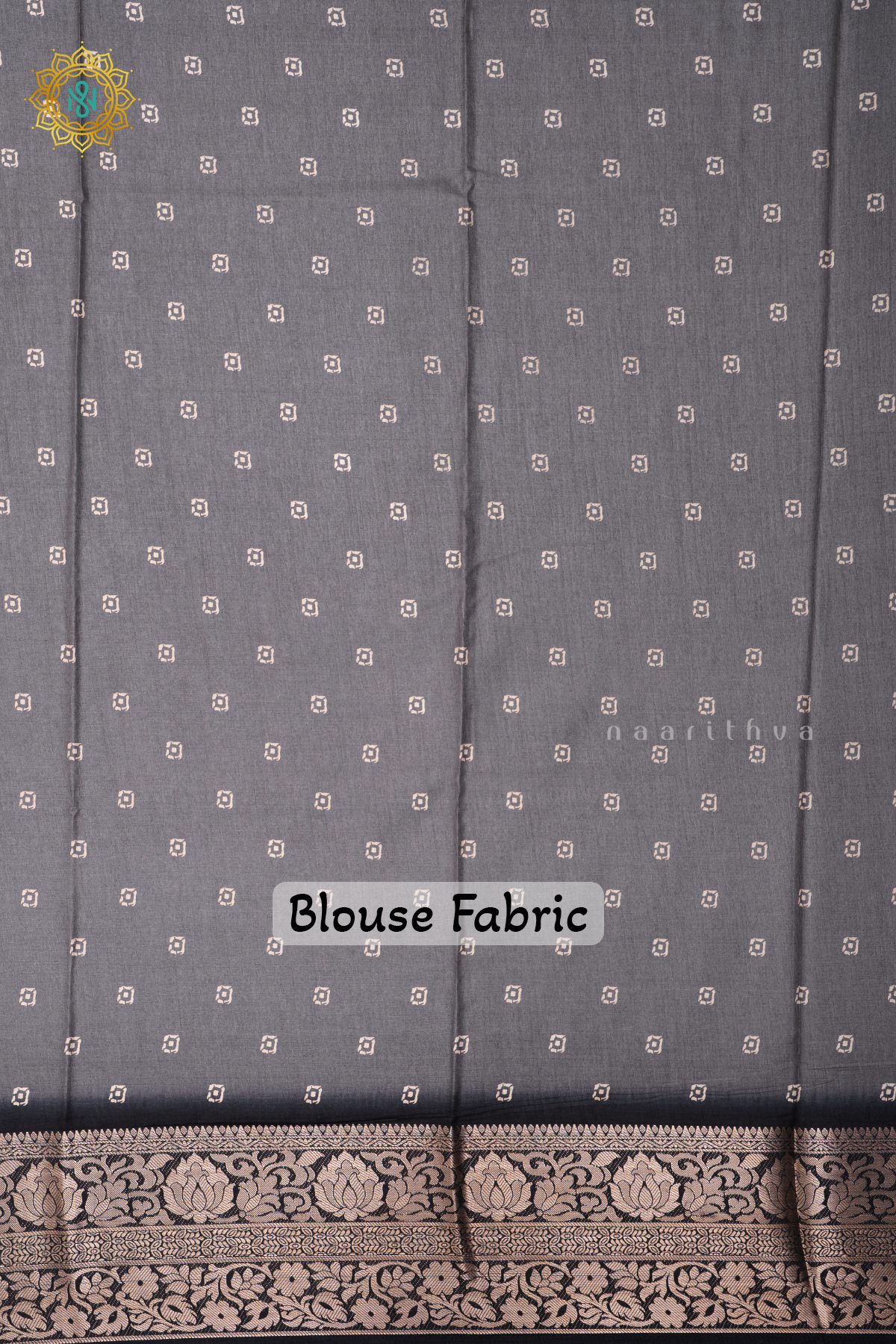 GREY WITH BLACK - DOLA SILK