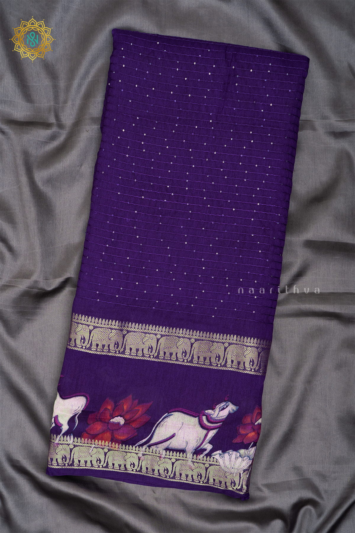 PURPLE - SEMI GEORGETTE