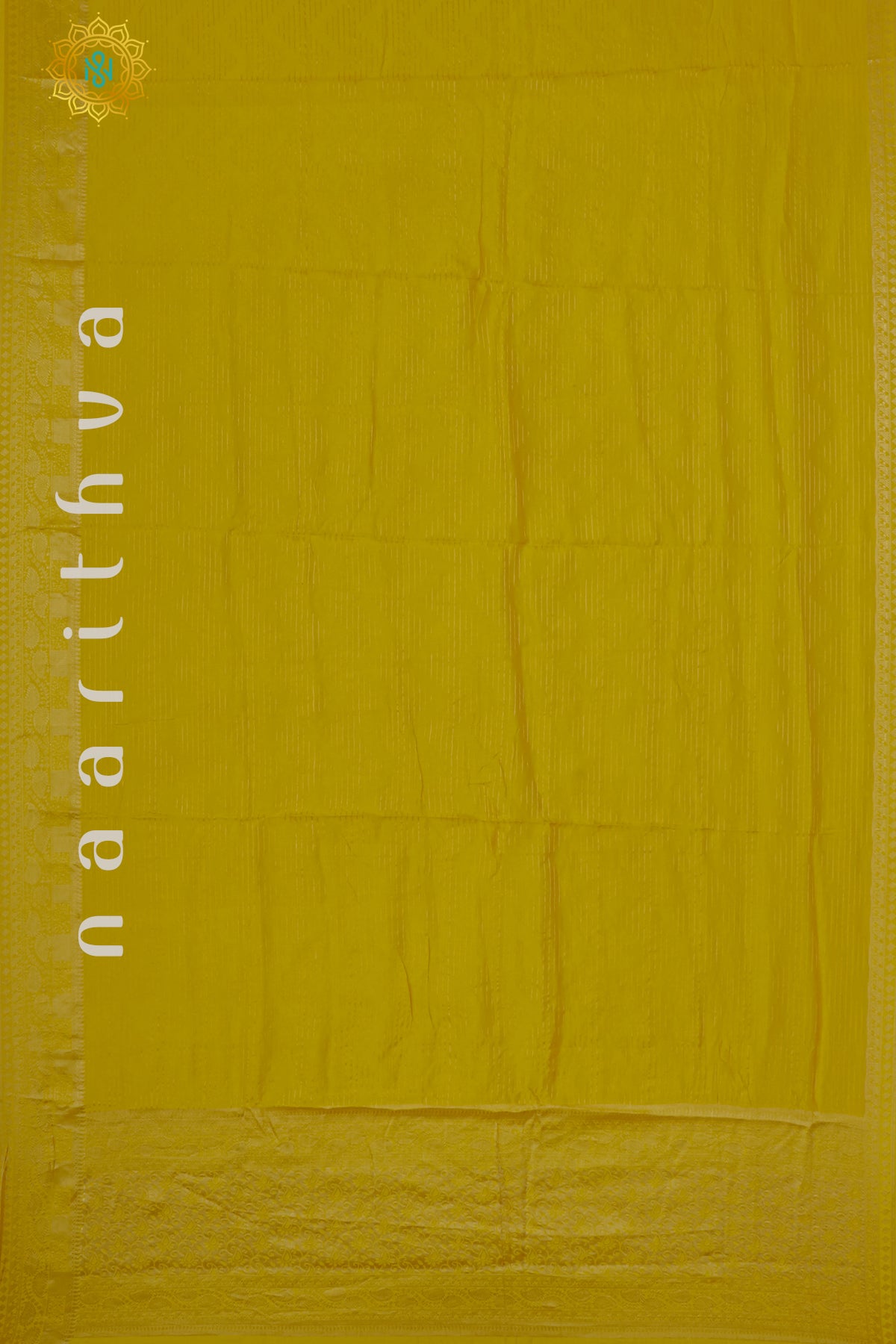 YELLOW WITH PURPLE - DOLA SILK