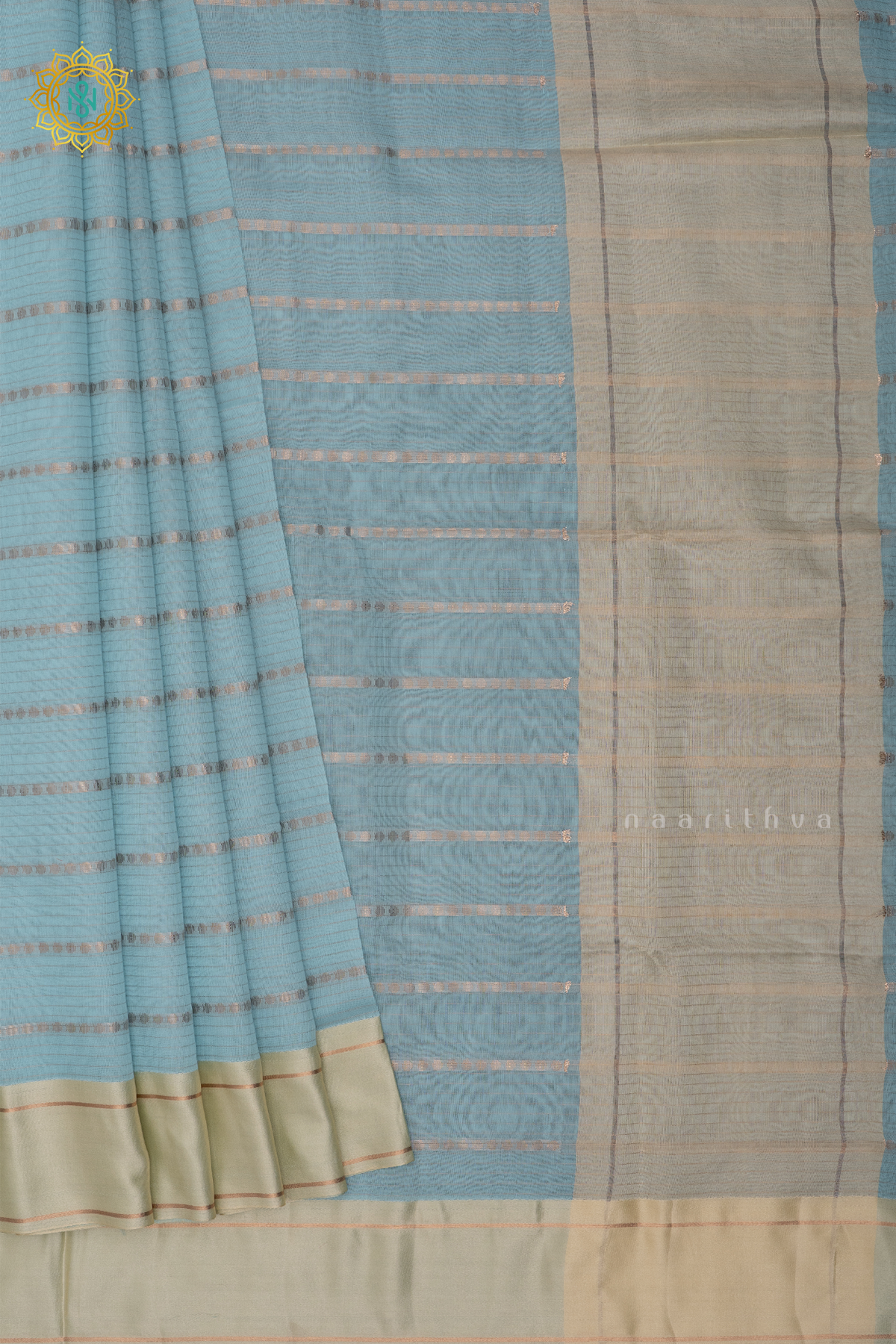 SKY BLUE - SILK COTTON