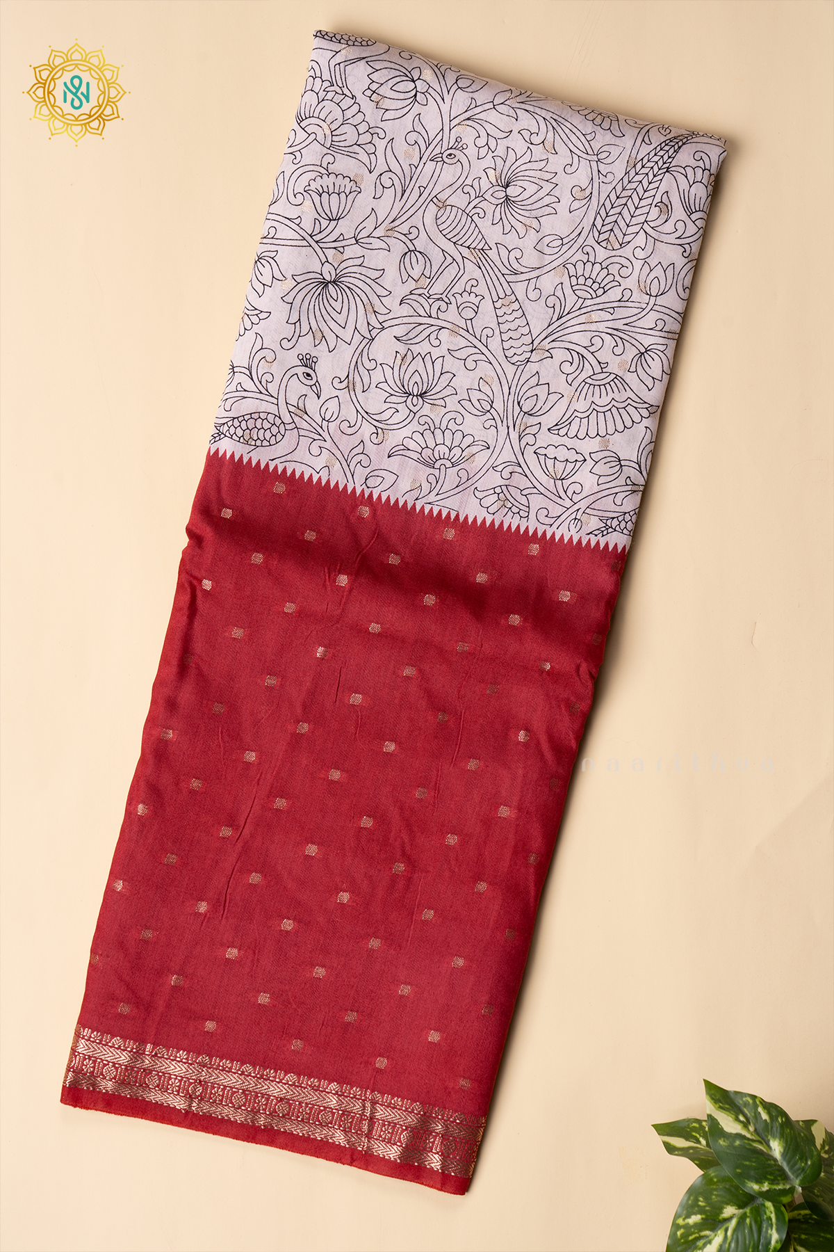 RED WITH WHITE - BUTTER CREPE