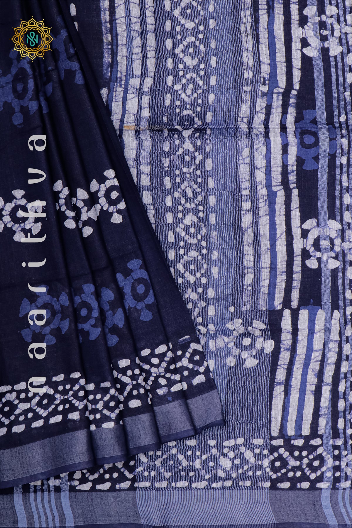 NAVY BLUE - SLUB COTTON
