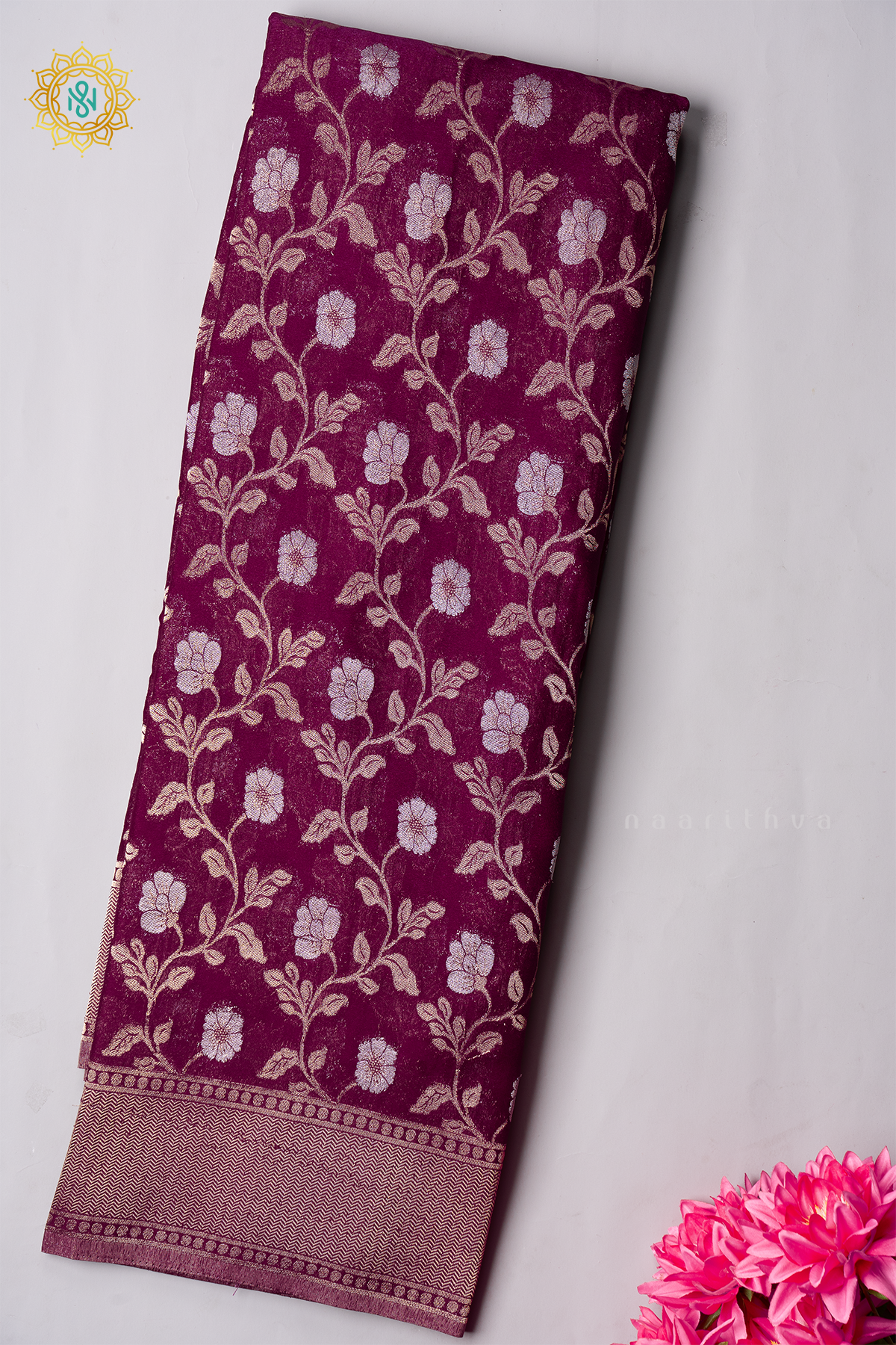 WINE - SEMI CHIFFON GEORGETTE