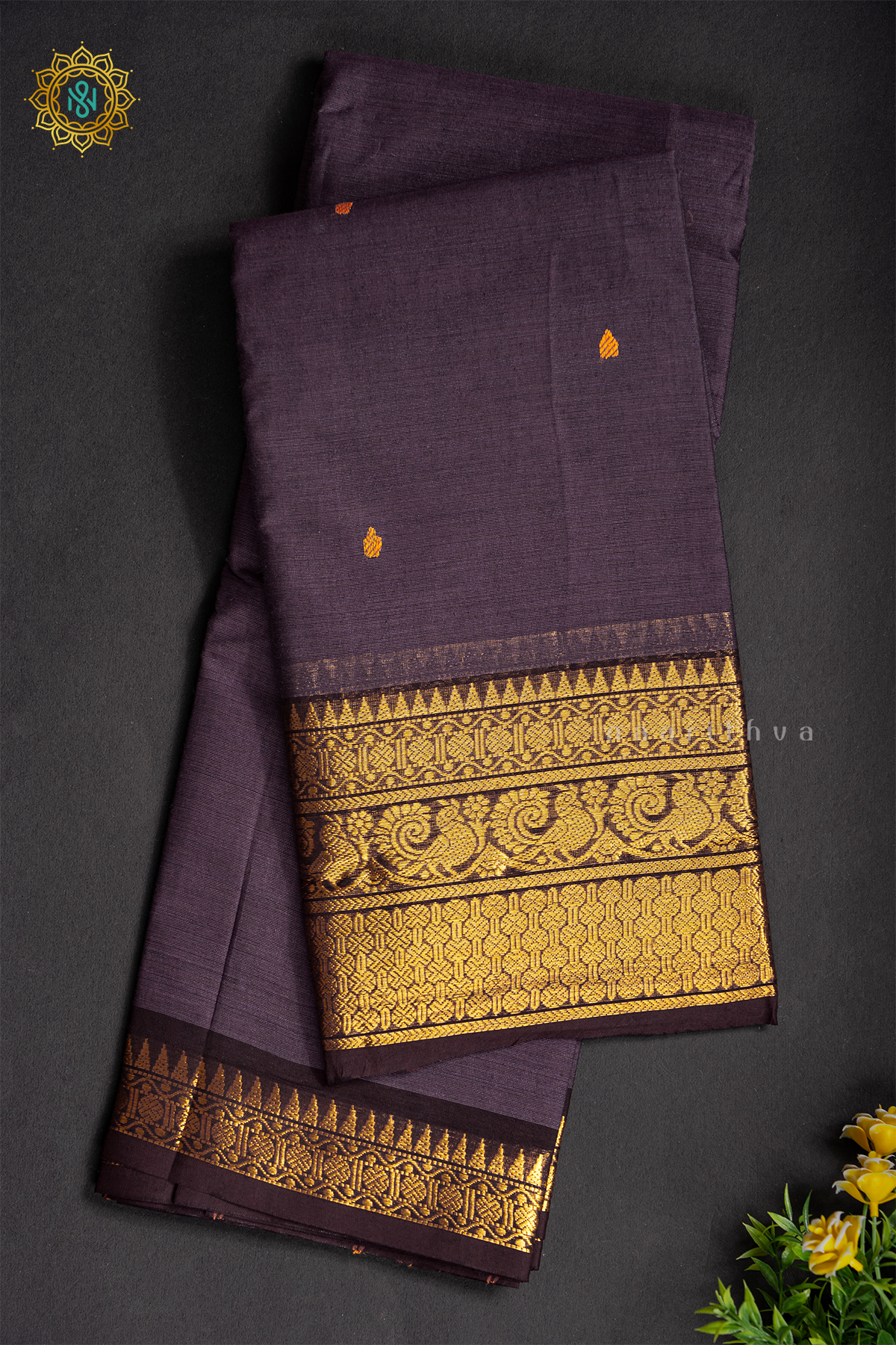 PLUM - CHETTINAD COTTON