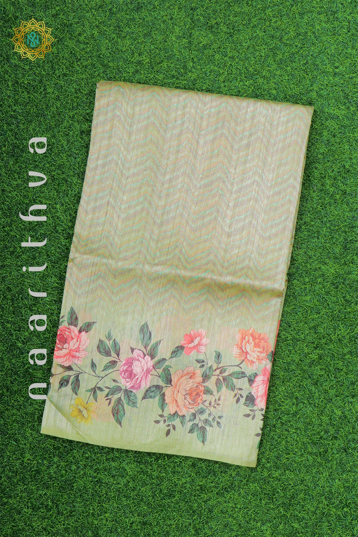GREEN - JUTE COTTON