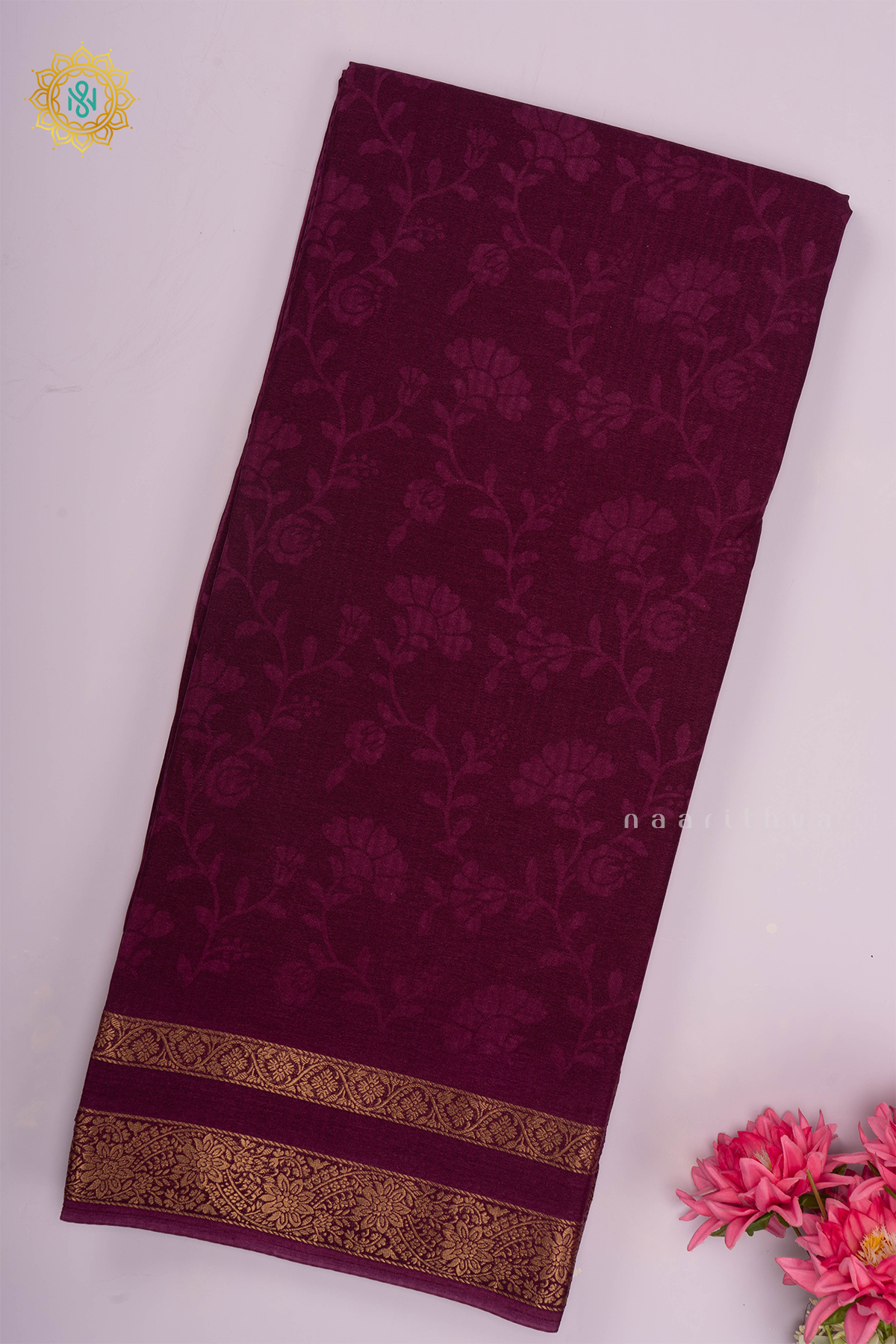 WINE - SEMI CREPE SILK