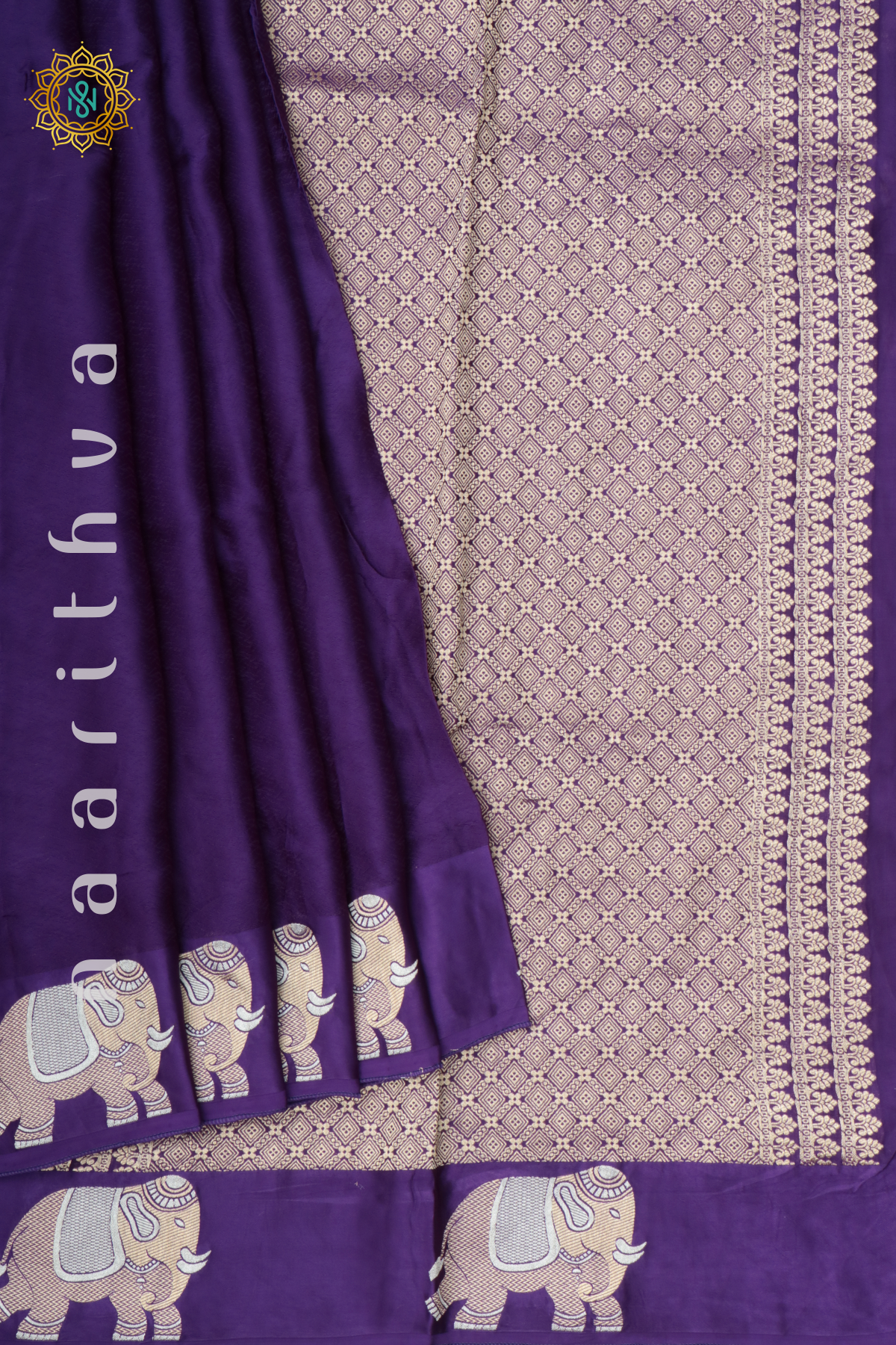 PURPLE - SATIN BANARAS