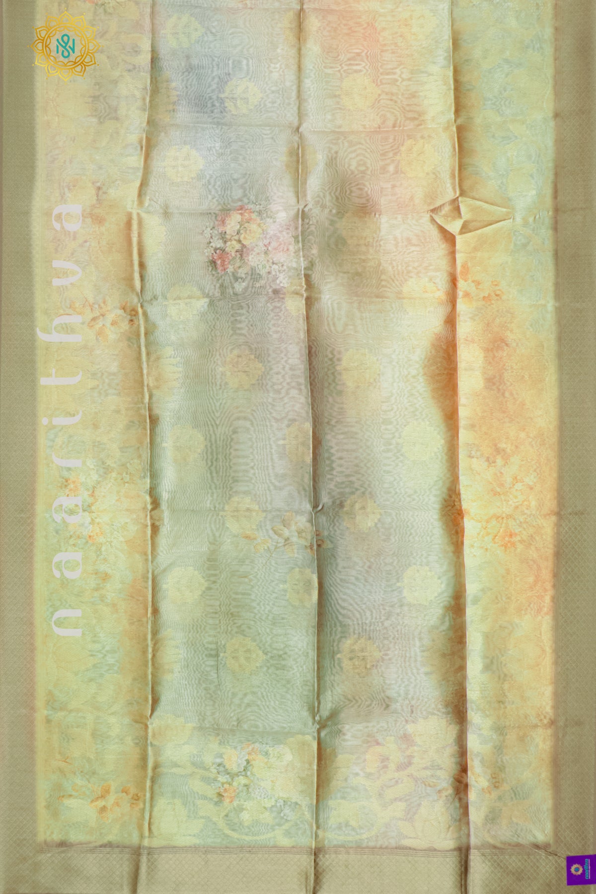 GREEN - TISSUE SILK