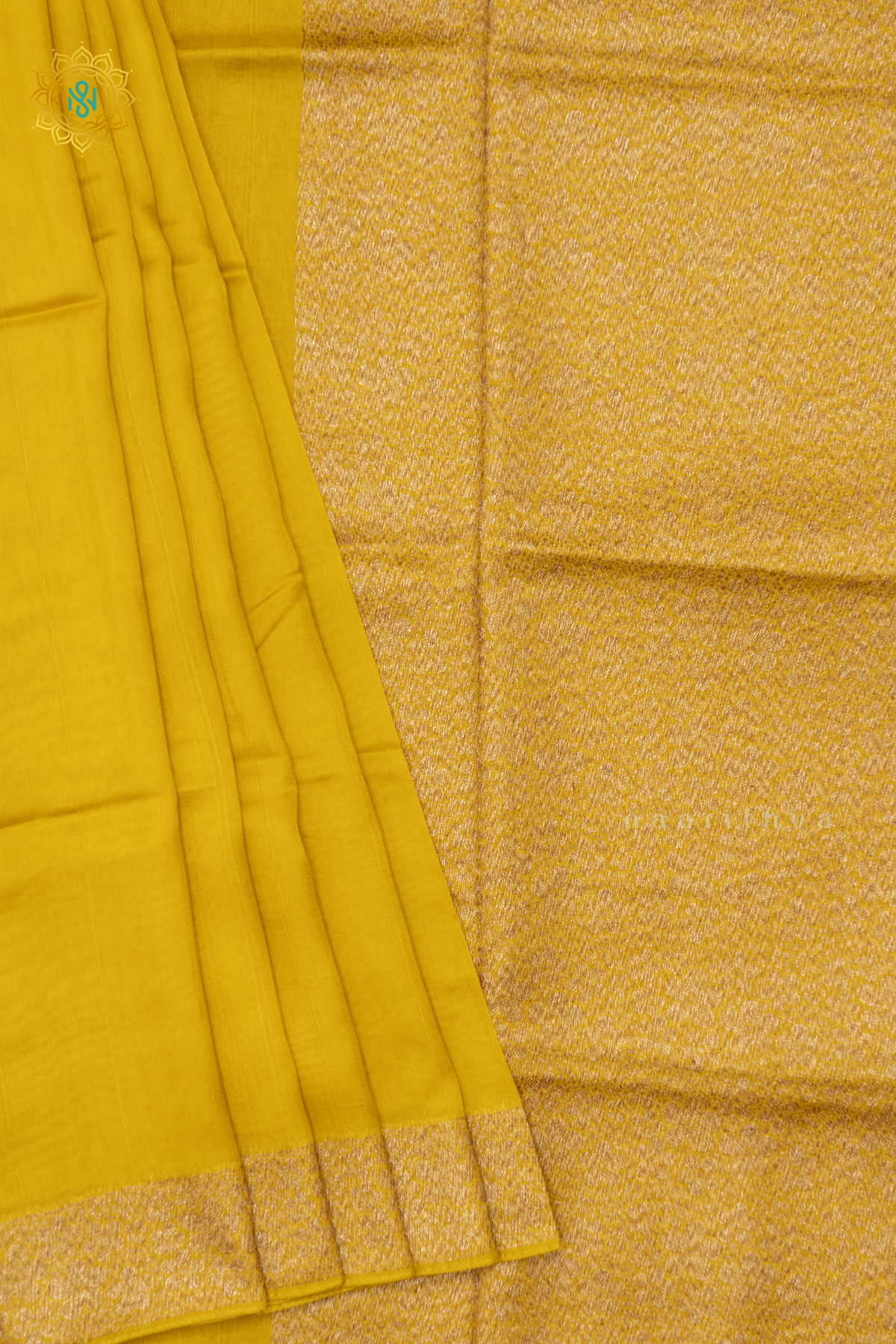 YELLOW - SEMI TUSSAR SILK