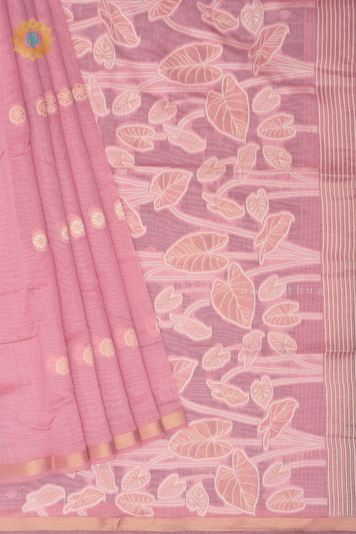 PEACHISH PINK - MOONGA COTTON