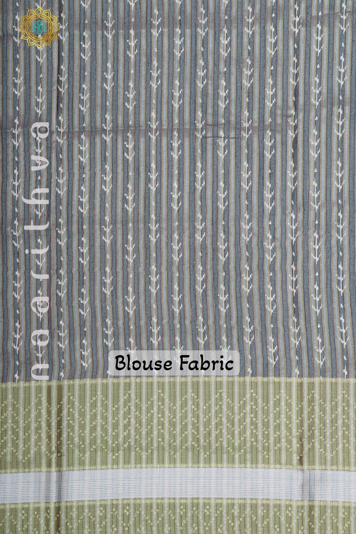 PISTA GREEN WITH GREY - KOTHA TUSSAR