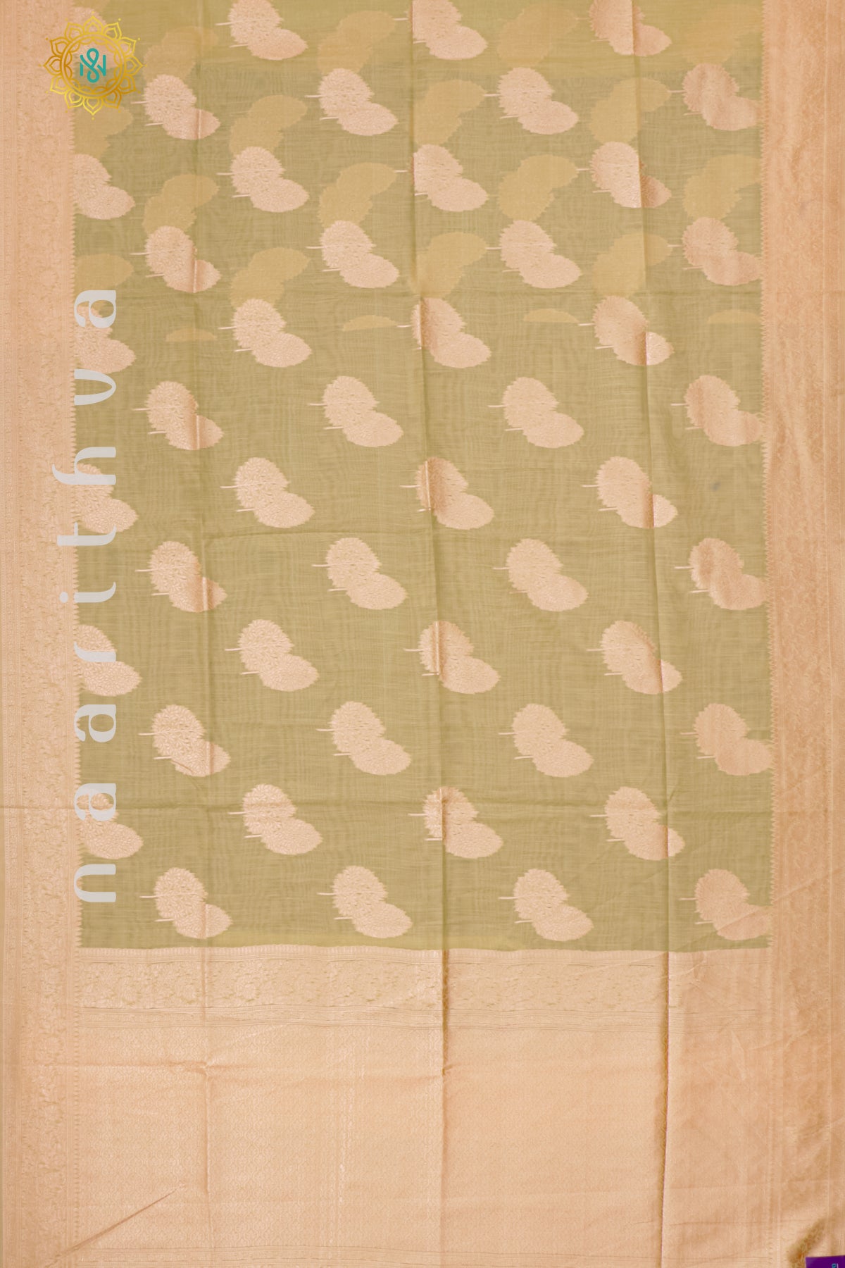 BIEGE - SEMI RAW SILK