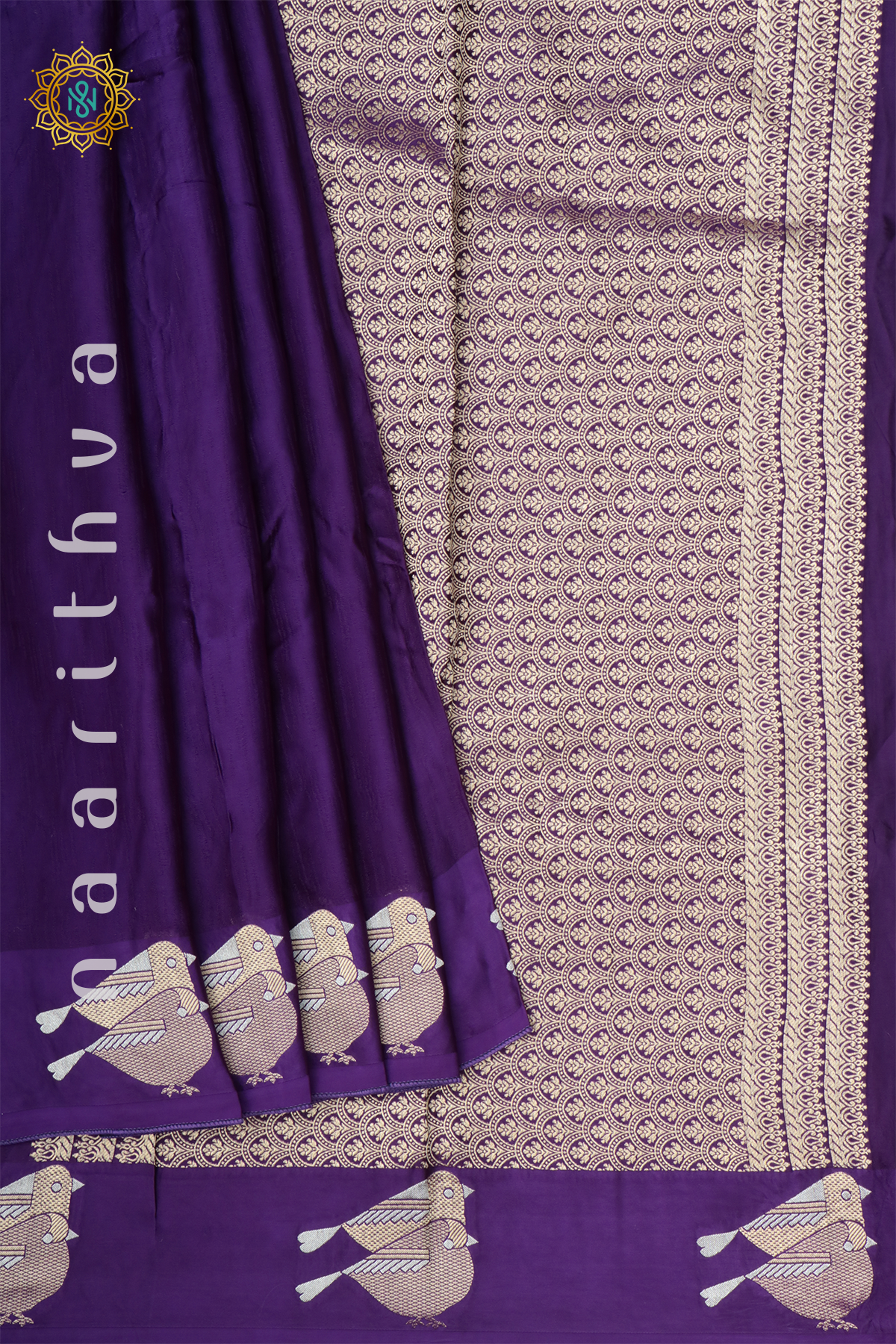 PURPLE - SATIN BANARAS