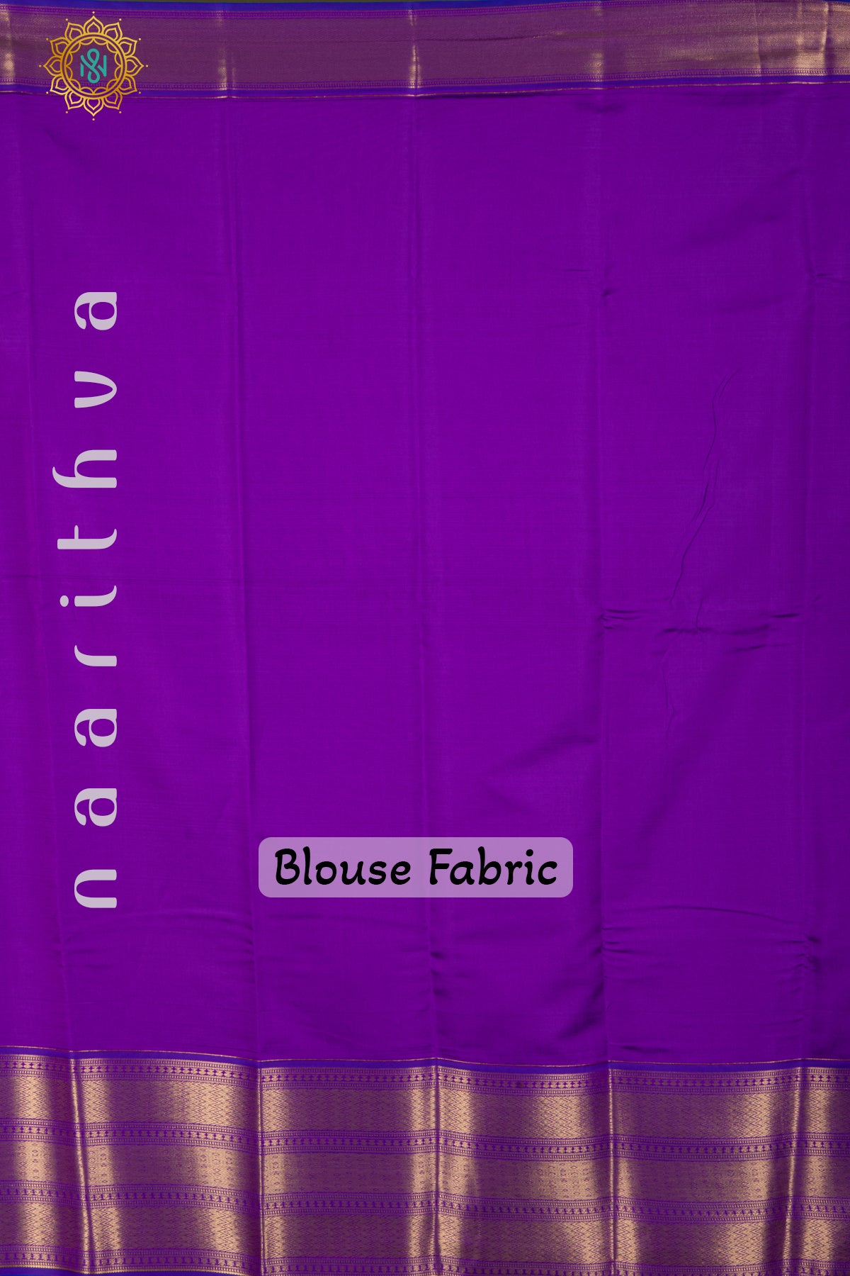 GREY WITH PURPLE - SEMI KANCHI