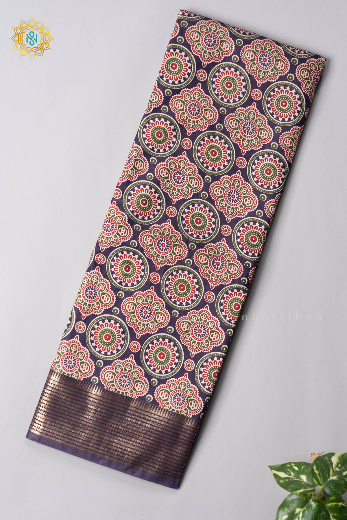 BLUE - VISCOSE COTTON