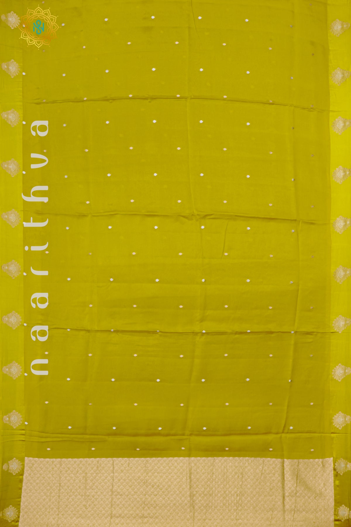 LEMON YELLOW - SATIN ORGANZA