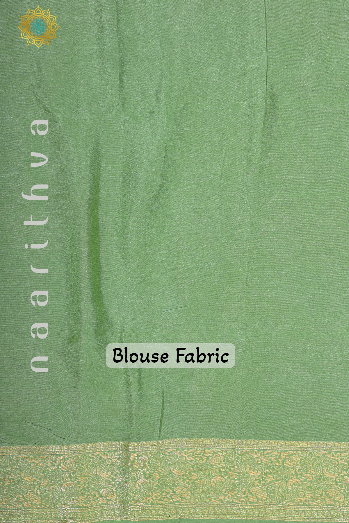 BOTTLE GREEN WITH PISTA GREEN - DOLA SILK