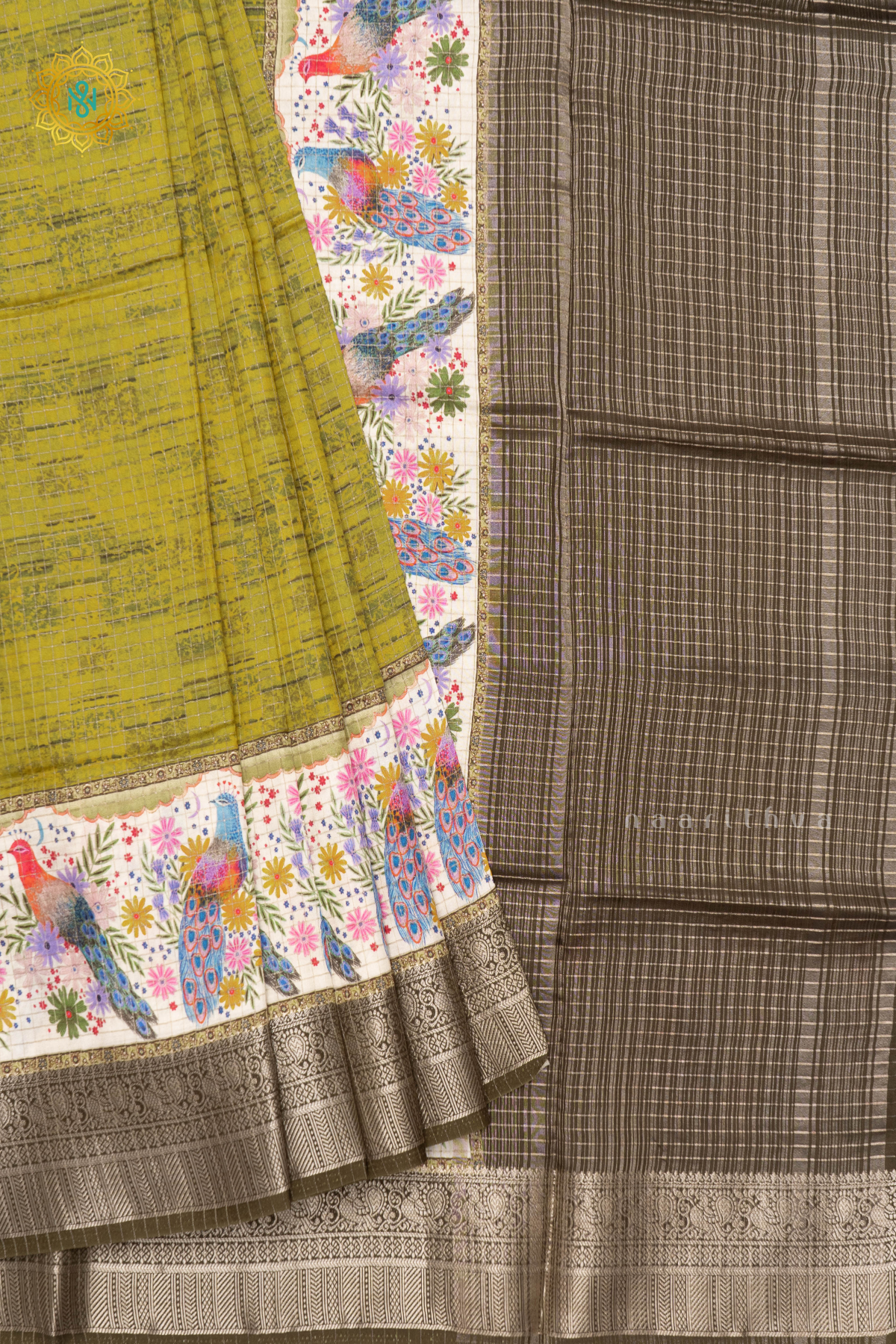 GREEN - SEMI CREPE SILK