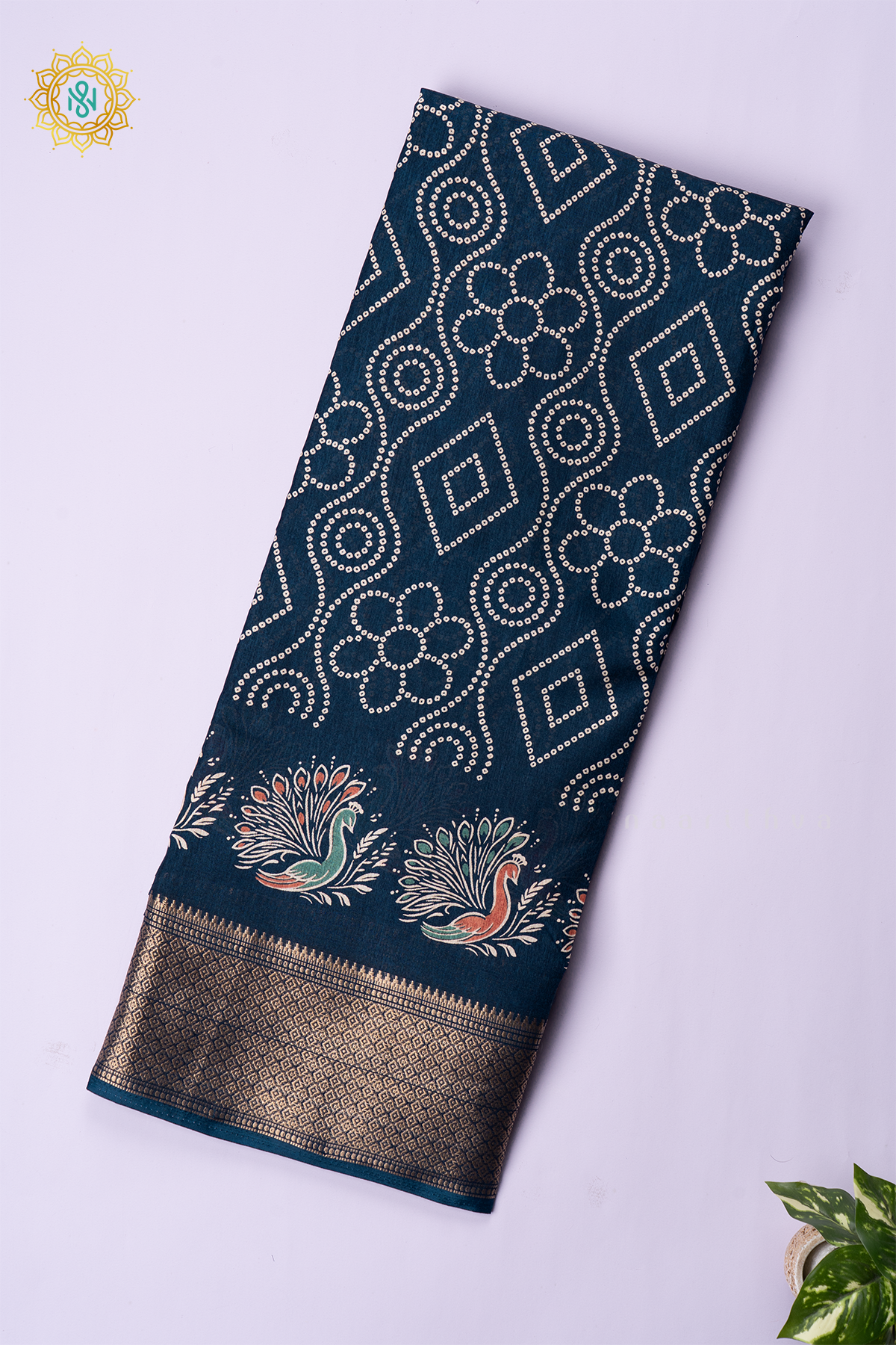 PEACOCK BLUE - DOLA SILK