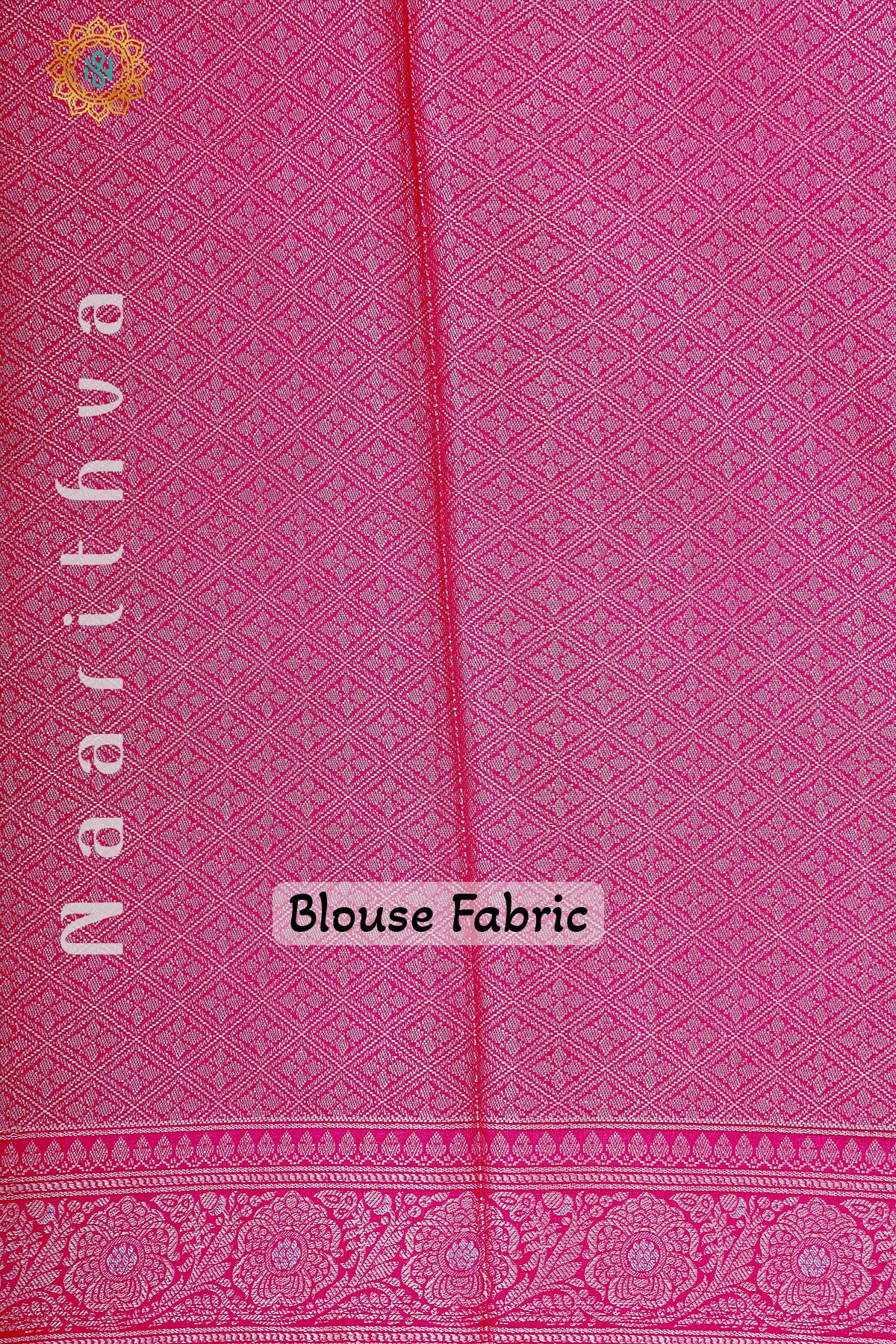 BLACK WITH PINK - JUTE COTTON