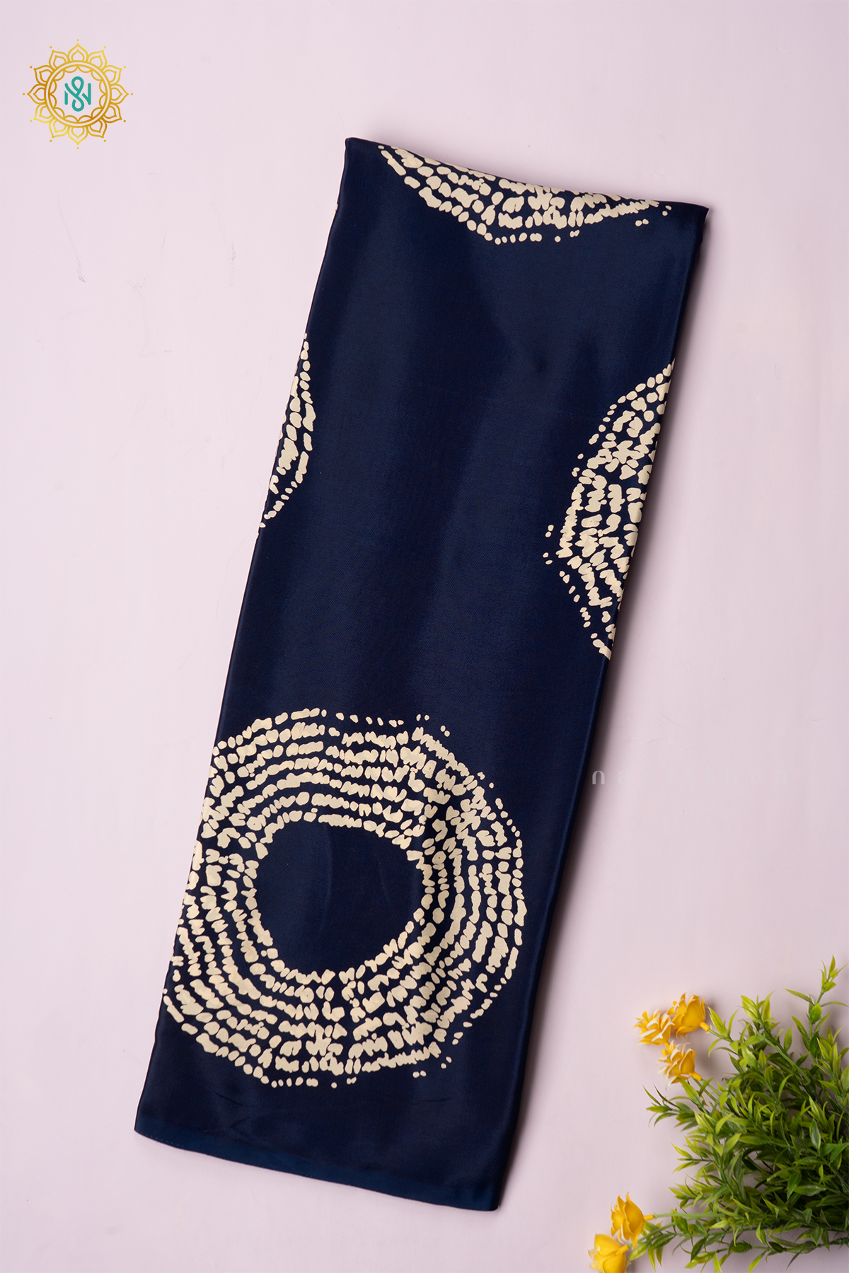 PRE - BOOKING NAVY BLUE - SATIN CREPE