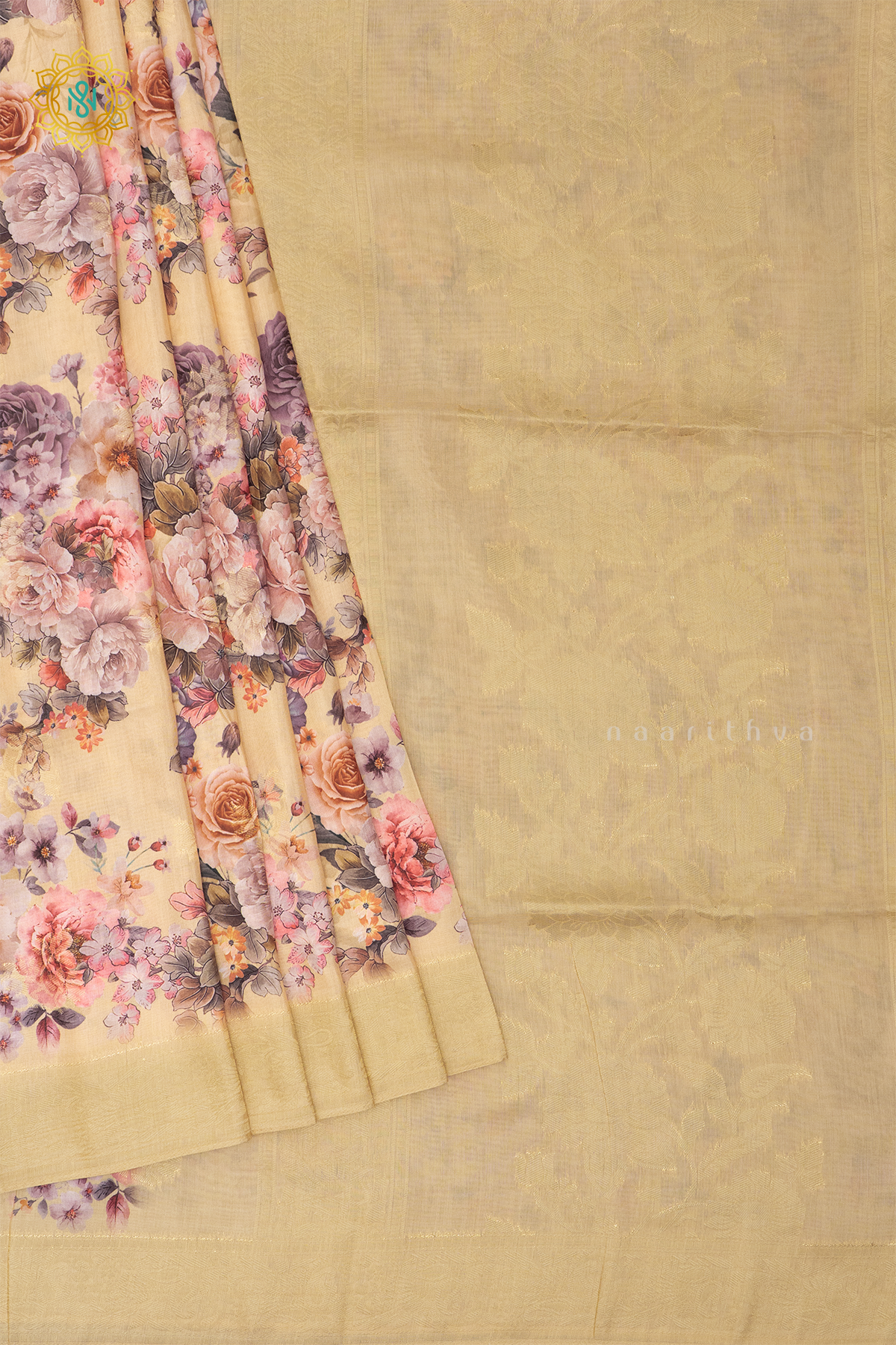 LIGHT YELLOW - SEMI CREPE SILK