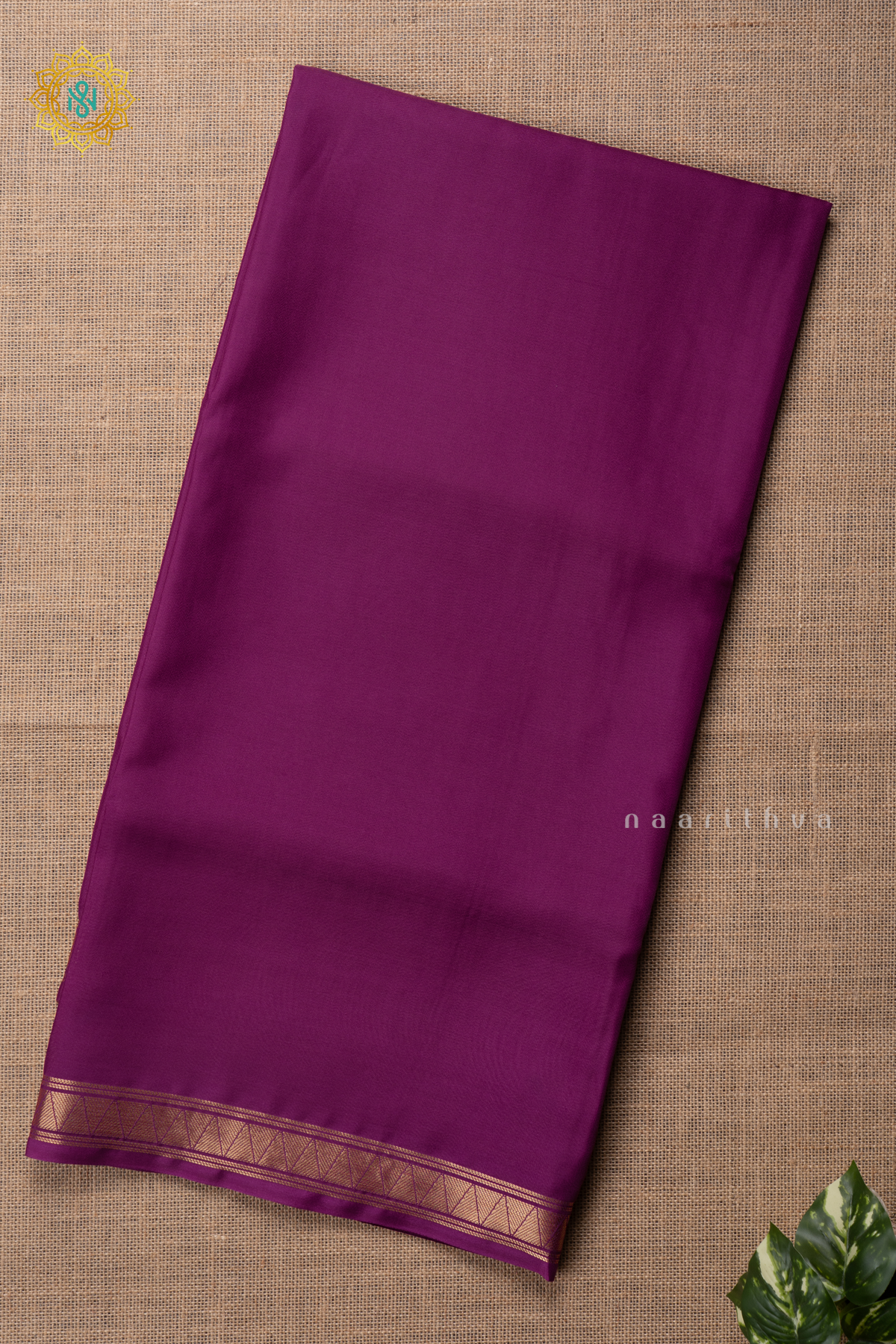 WINE - SEMI MYSORE CREPE SILK