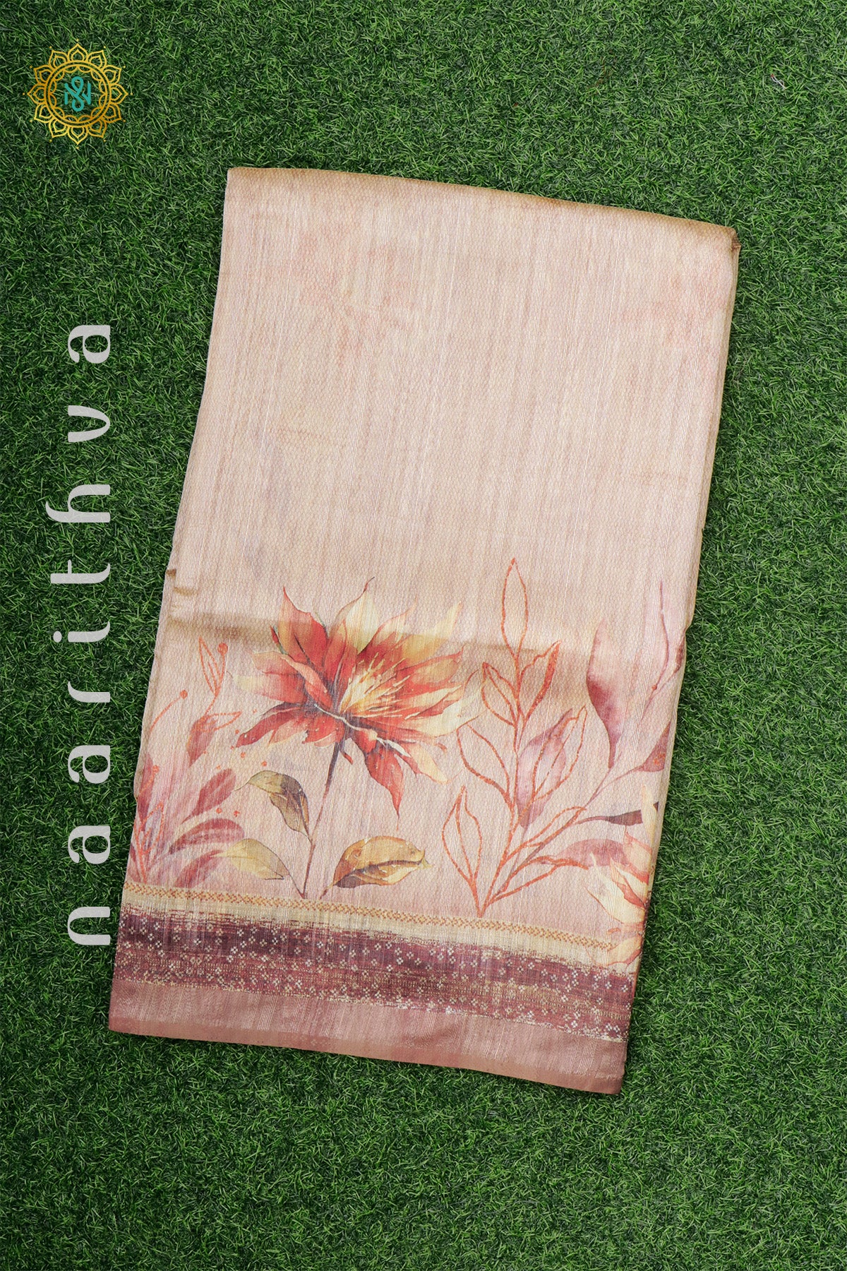 PEACH - JUTE COTTON