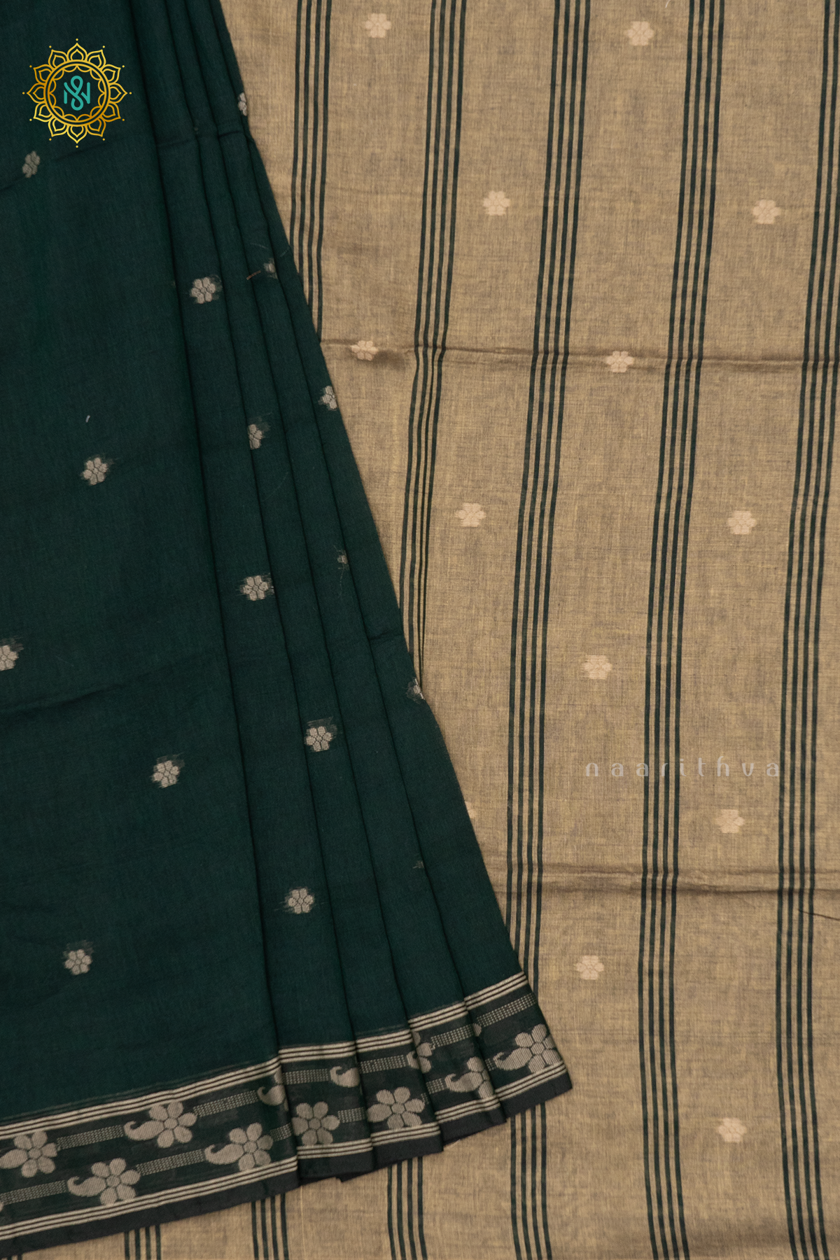 BOTTLE GREEN - MUL COTTON