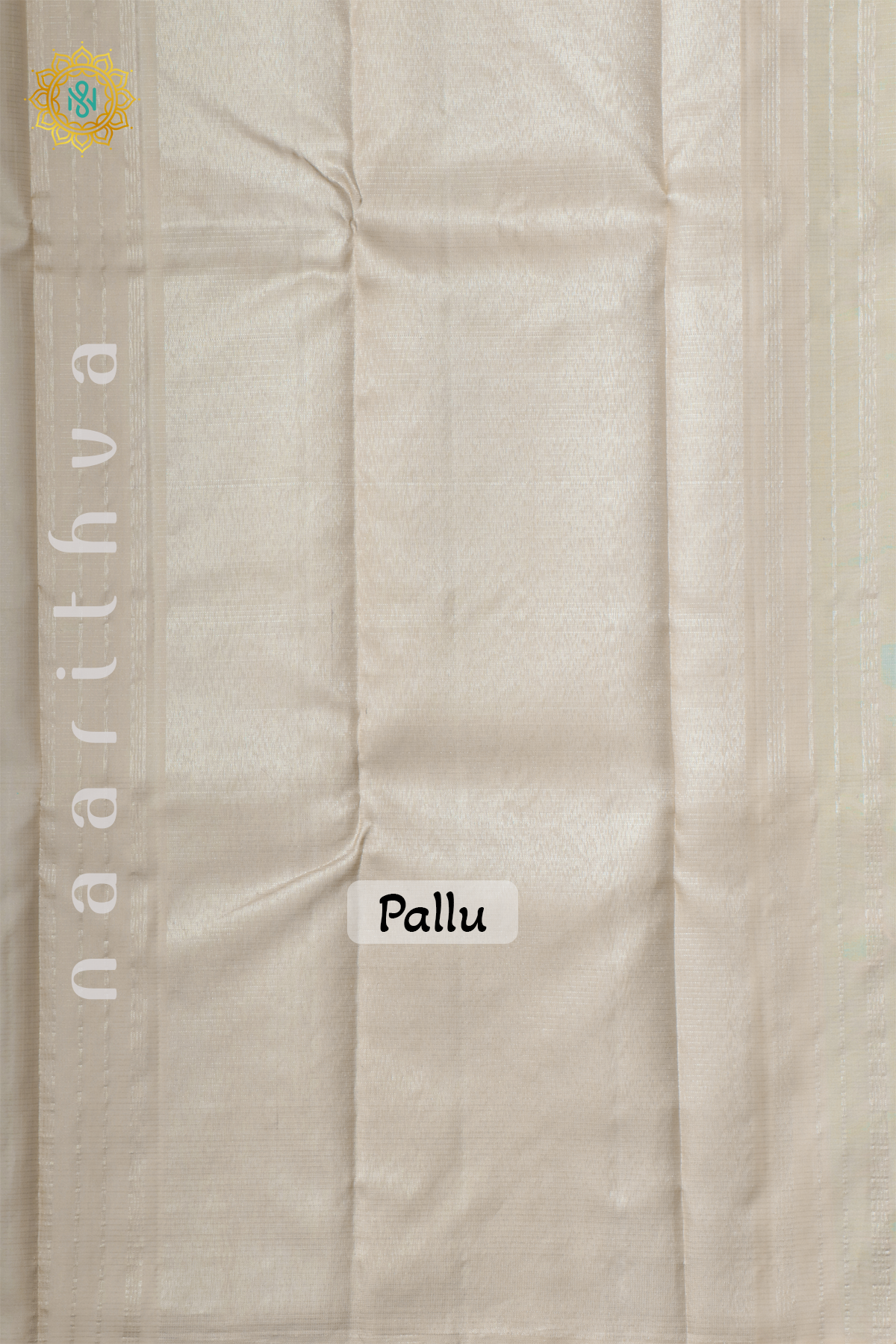 SKY BLUE WITH OFF WHITE - PURE KANJIVARAM SILK