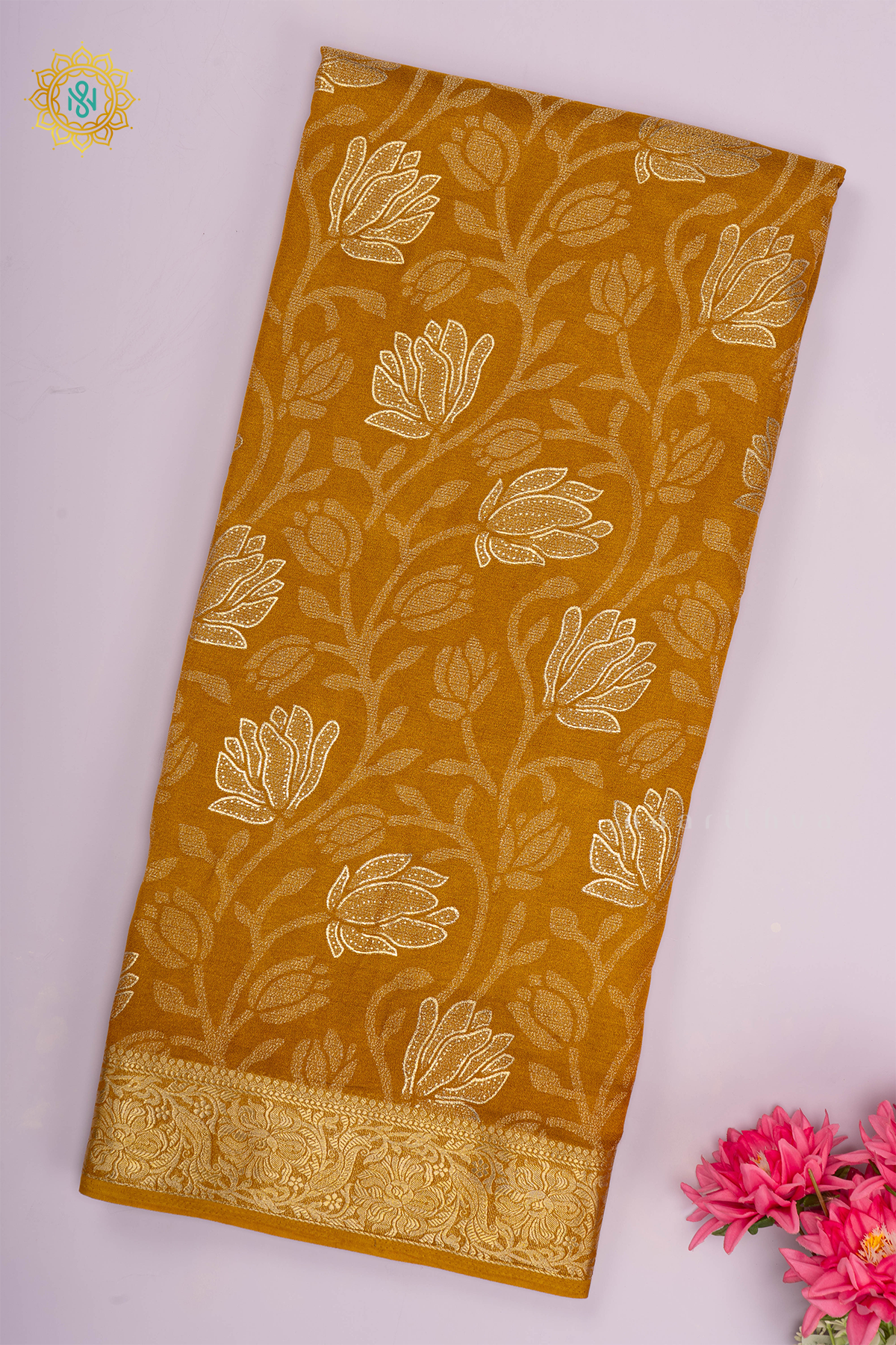 YELLOW - SEMI GEORGETTE