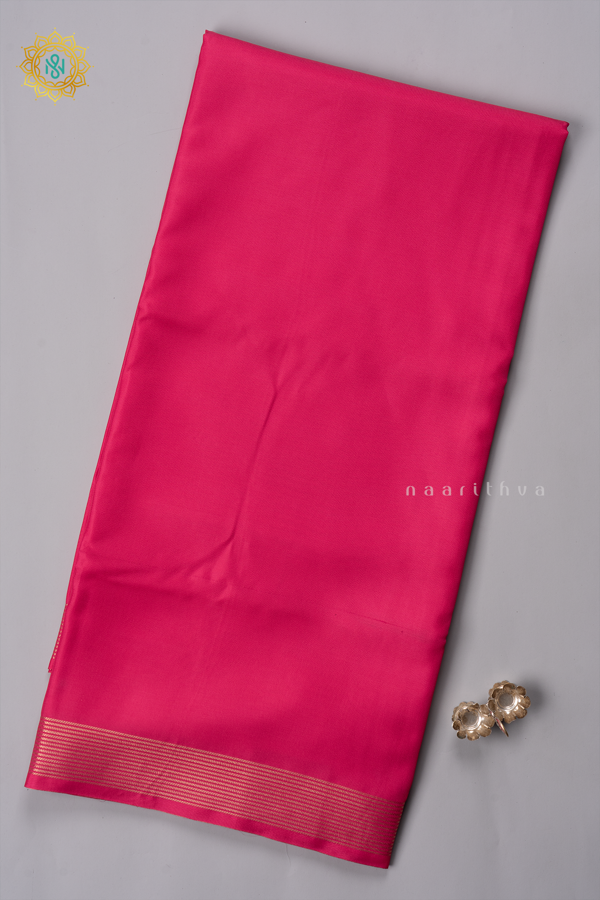 RANI PINK - SEMI MYSORE CREPE SILK