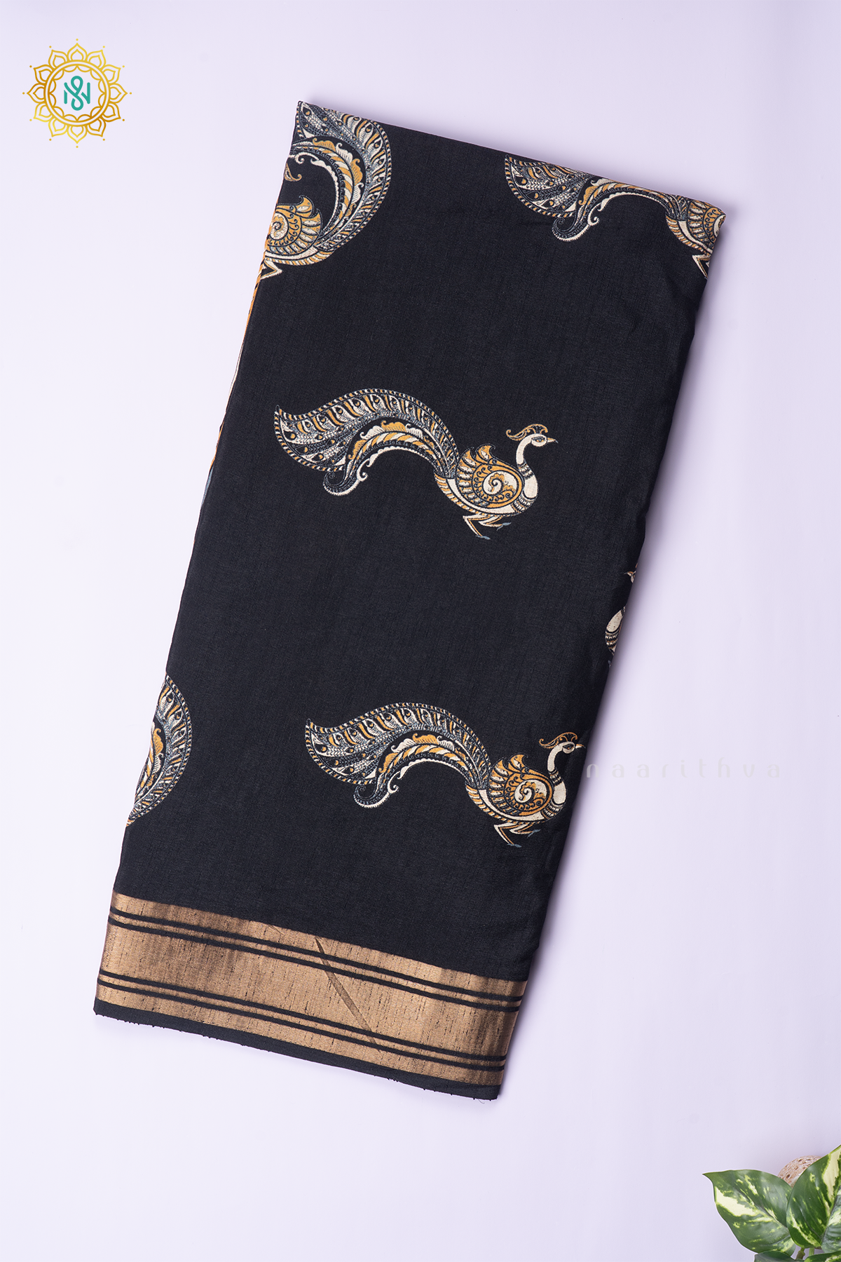 BLACK - SEMI DOLA SILK