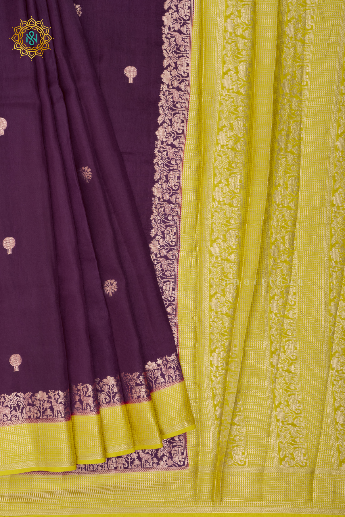 WINE WITH YELLOW - DOLA SILK
