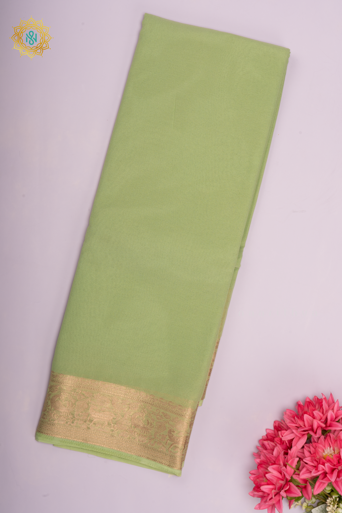 PISTA GREEN - SEMI GEORGETTE