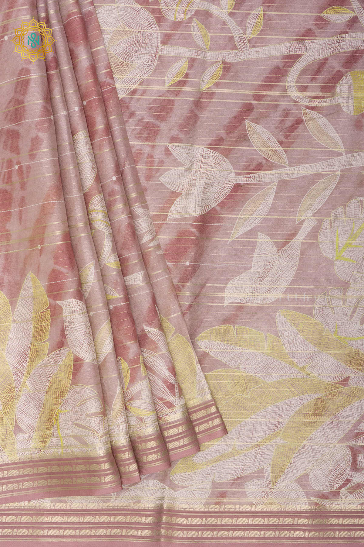 PEACH - SEMI CREPE SILK