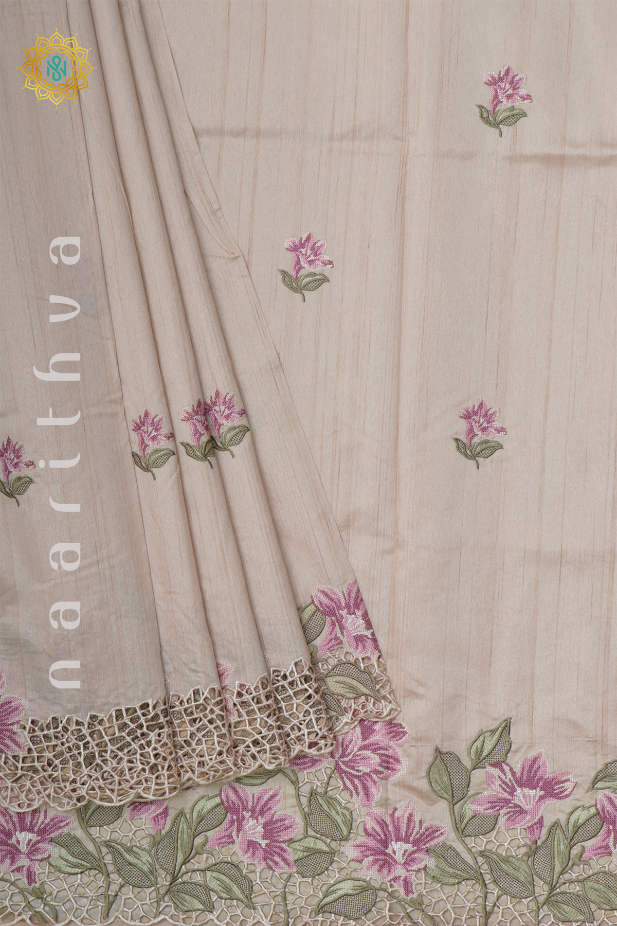 OFF WHITE - SEMI TUSSAR SILK