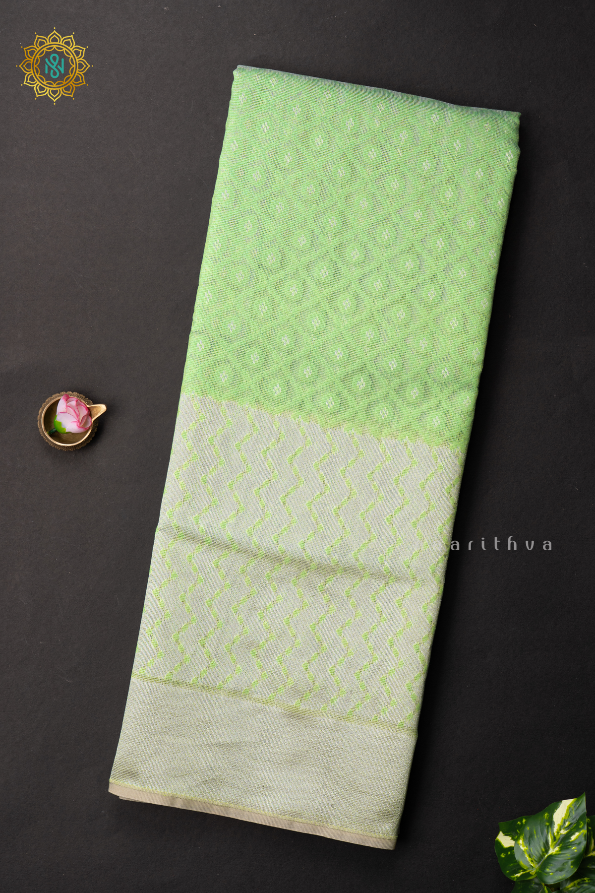 LIGHT GREEN - KOTA COTTON