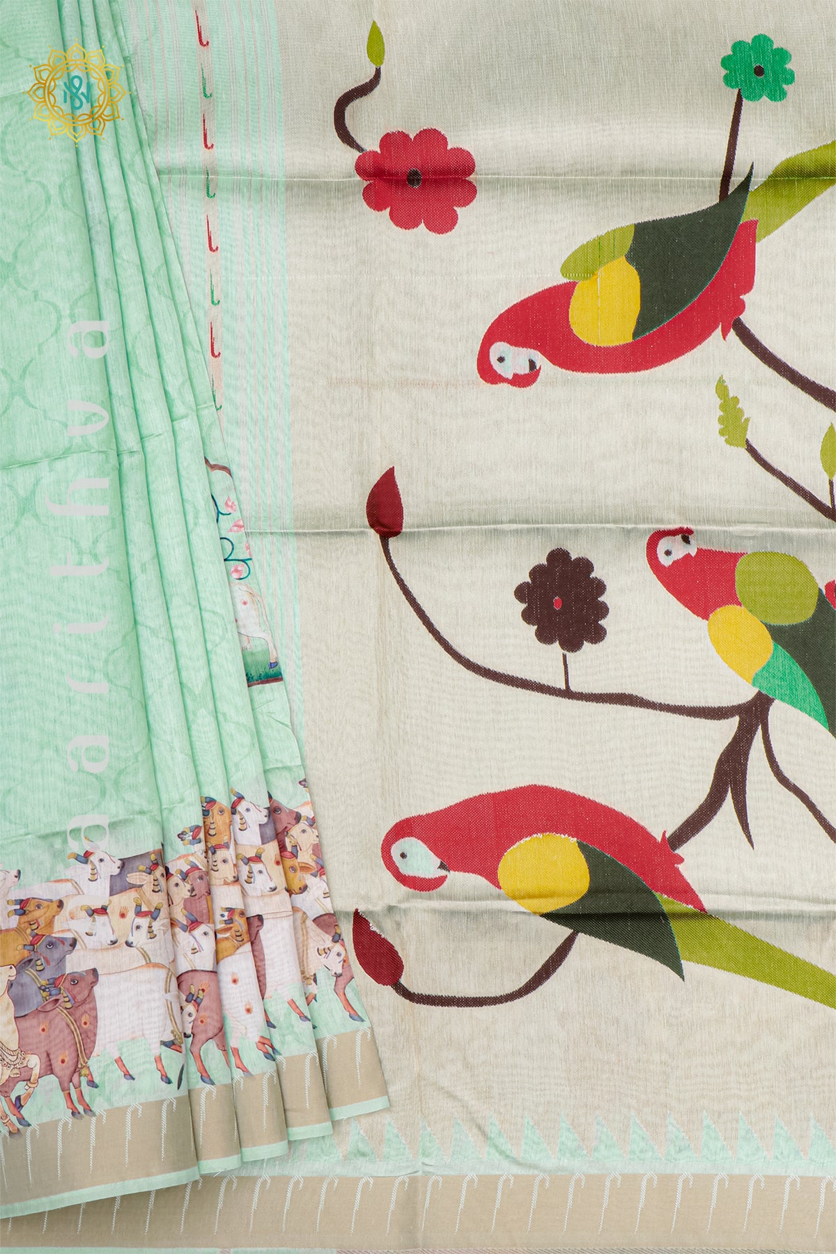 LIGHT GREEN - SEMI TUSSAR